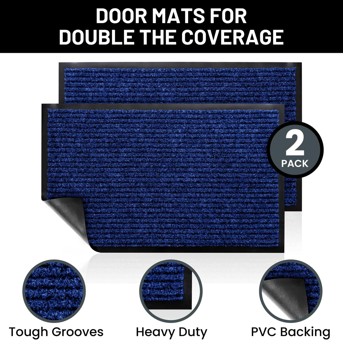 Front Door Mat (2 Count)