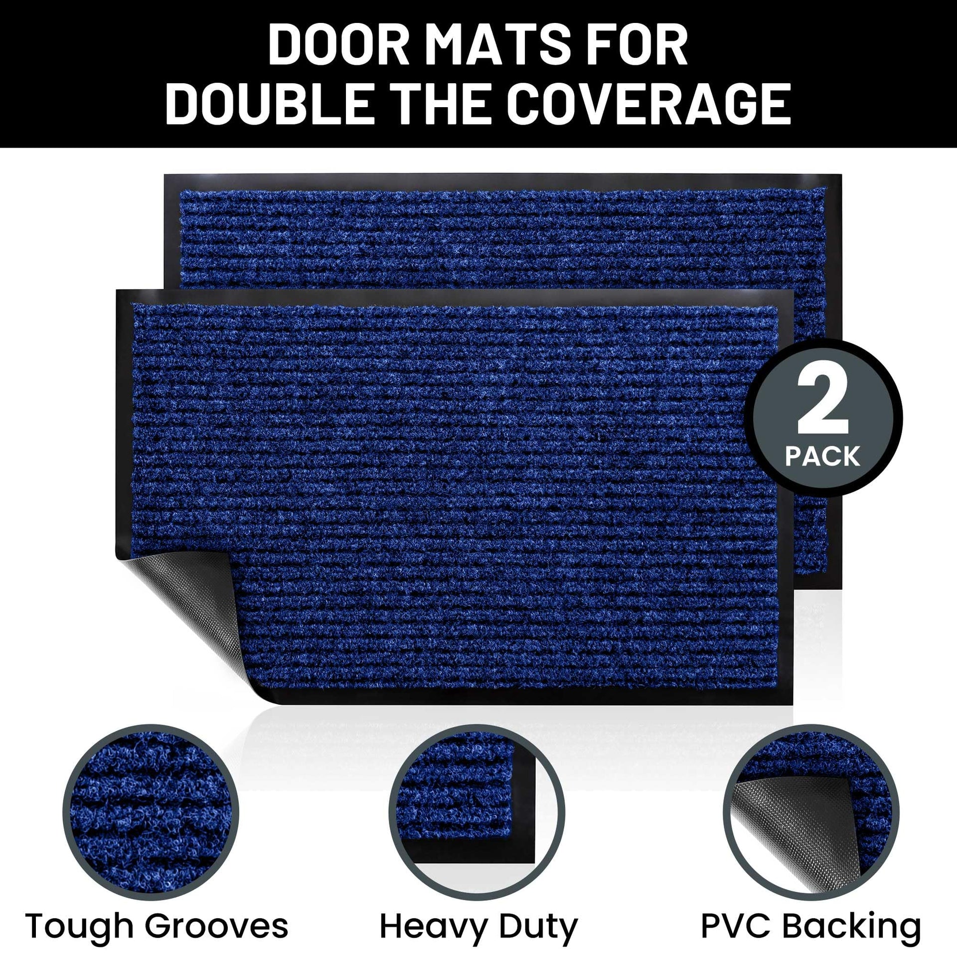 Front Door Mat (2 Count)