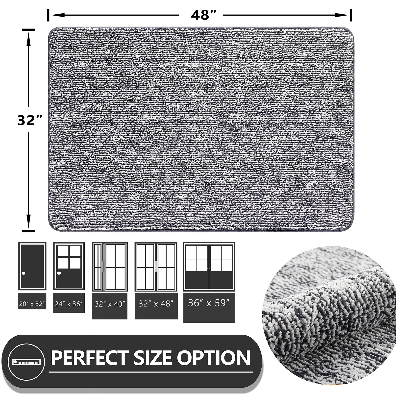 Indoor Doormat 32"x48"