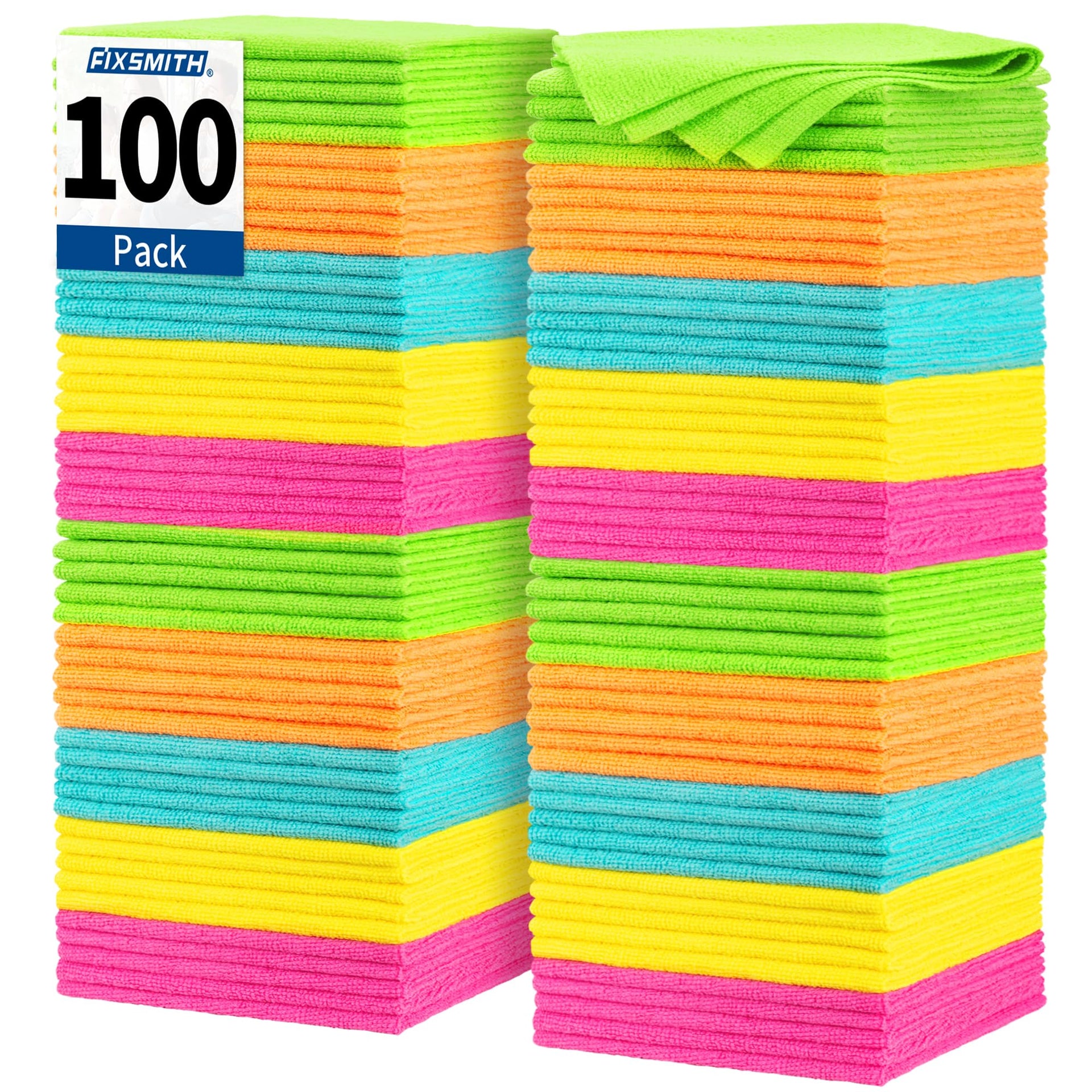 Microfiber Cleaning Cloth (100 Count)