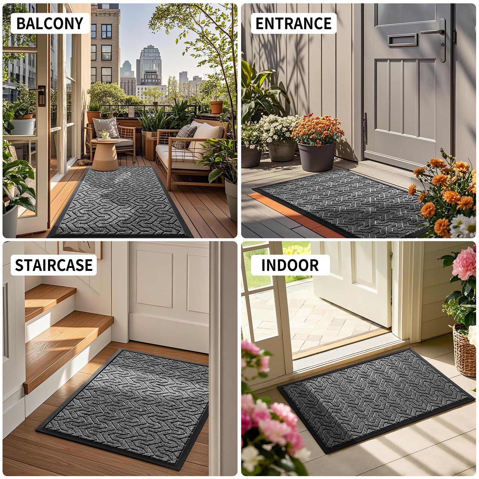 Large Door Mat Outside Entrance 47x32