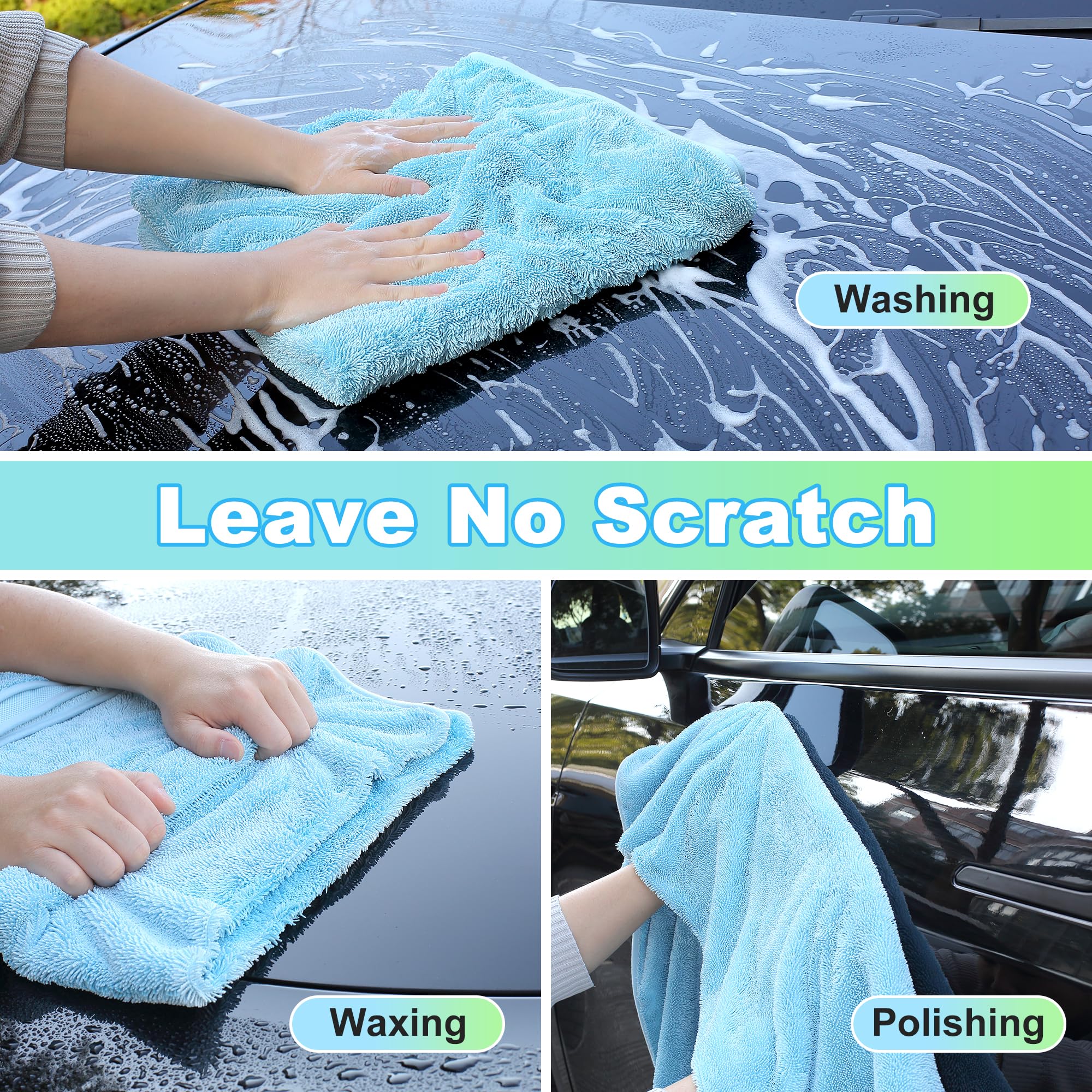 Microfiber Towels for Cars (2 Count)
