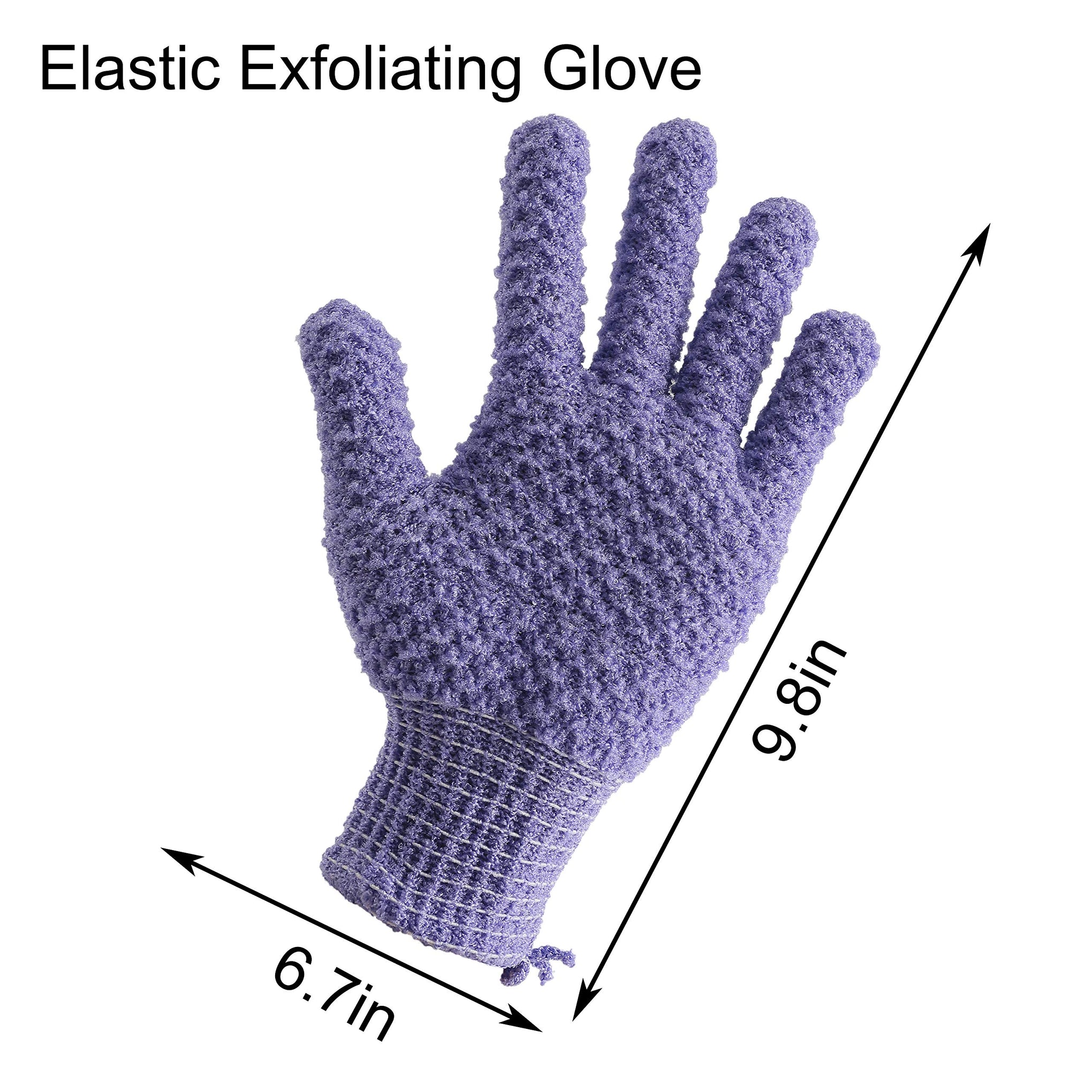 Bath Exfoliating Gloves Scrub (4 Count)