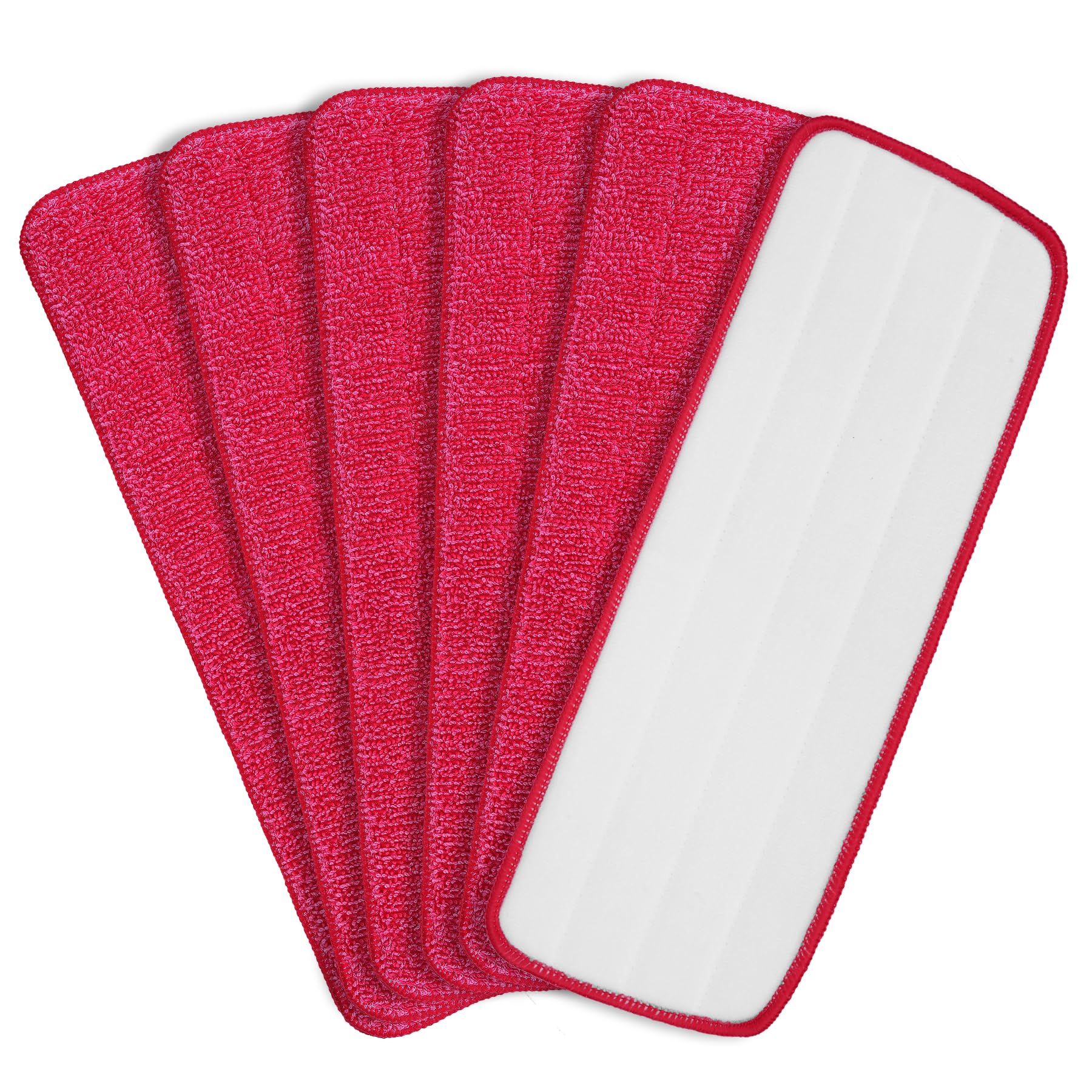 6 Pack Washable Microfiber Wet & Dry Mop Pads for Reveal Spray Mop (6 Count)