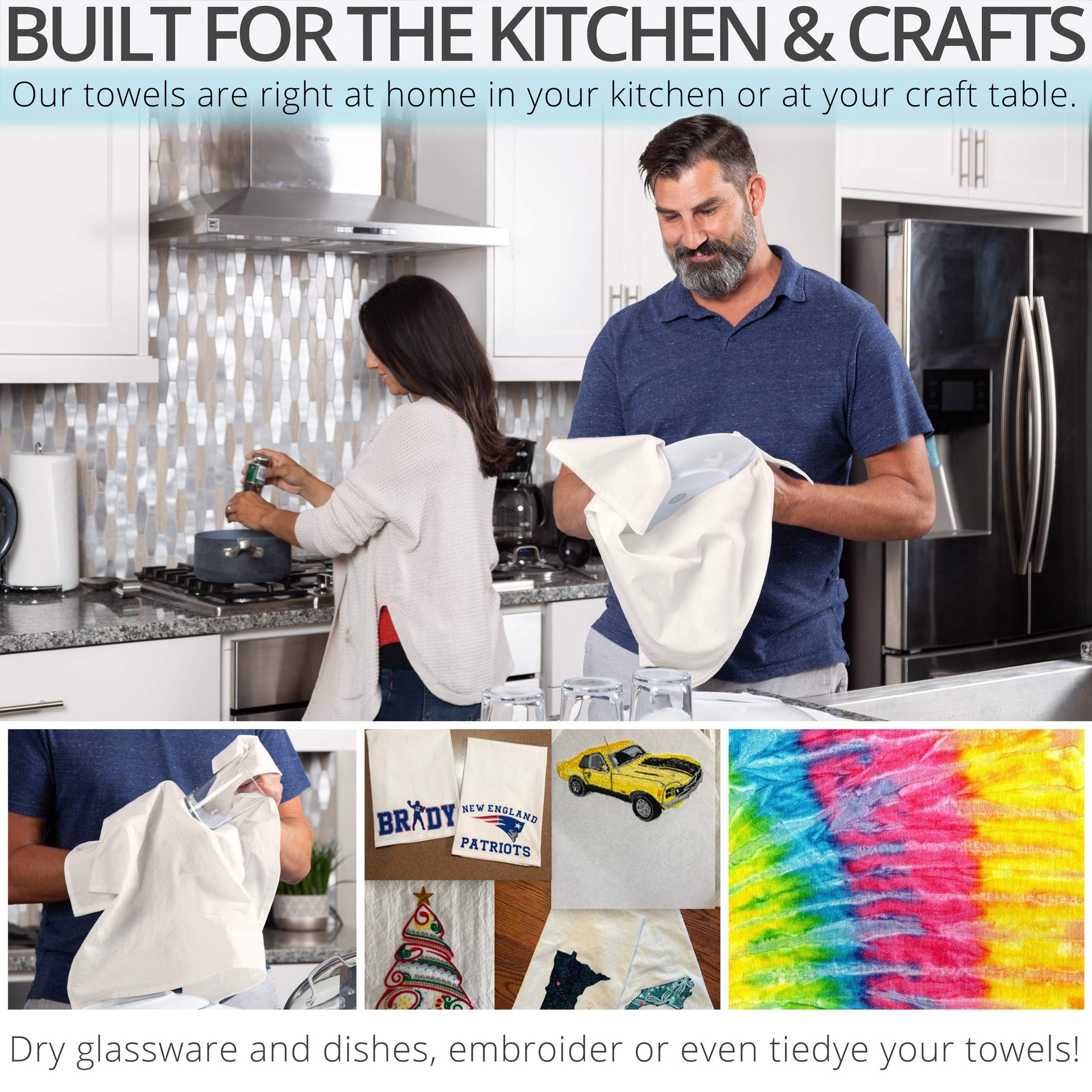 Flour Sack Dish Towels