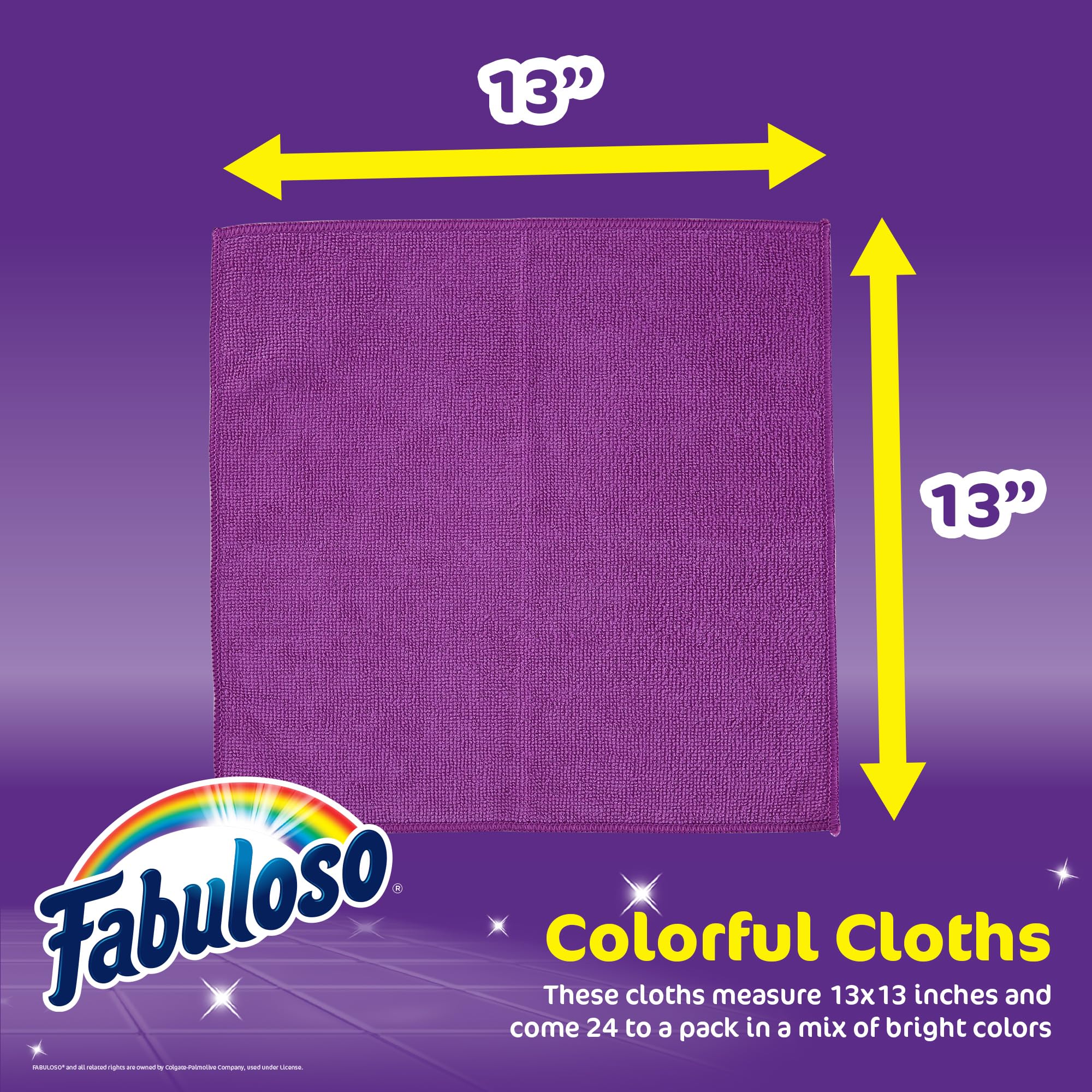 Microfiber Cleaning Cloths (12 Count)