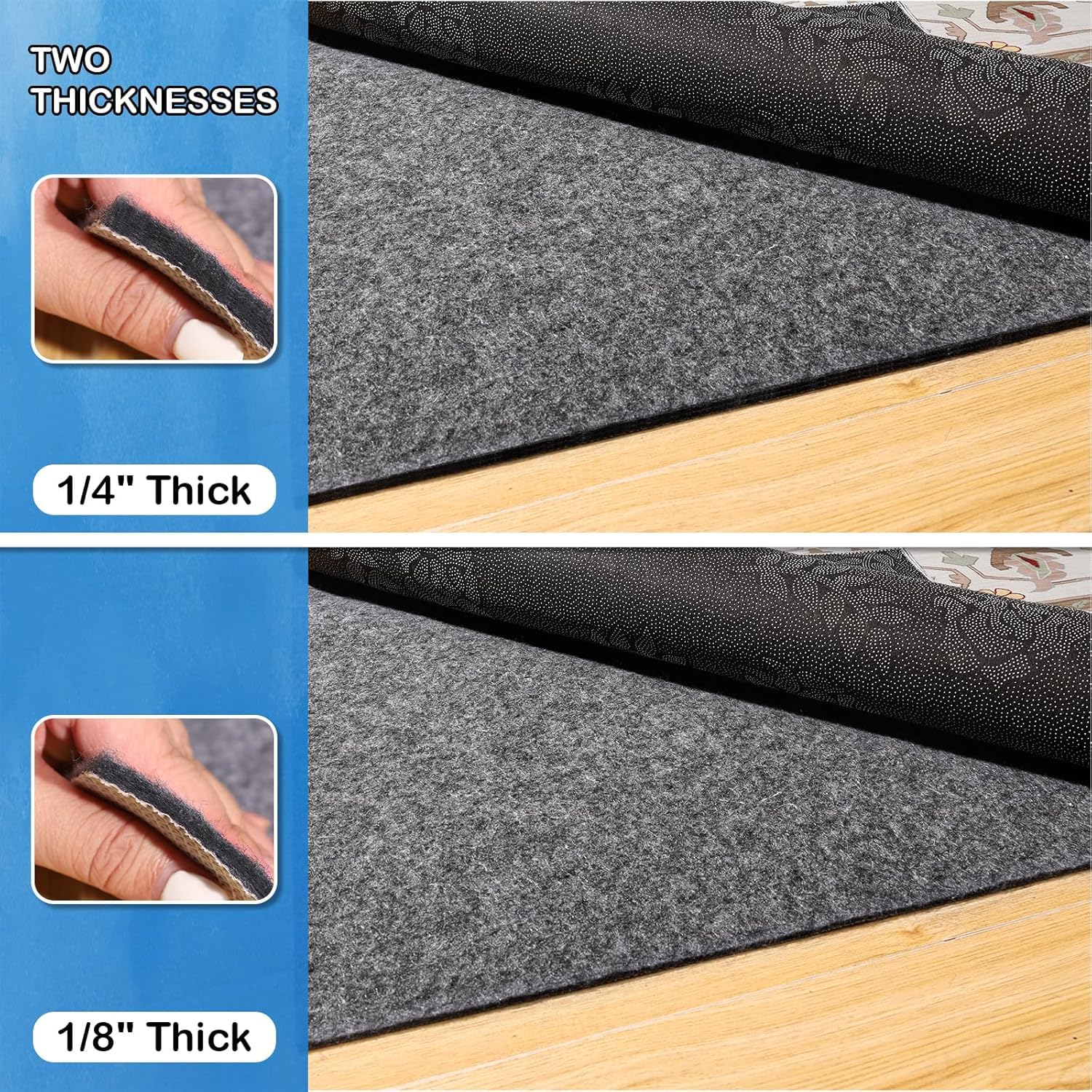 Non Slip Rug Pads 1 (6 sq ft sq ft)