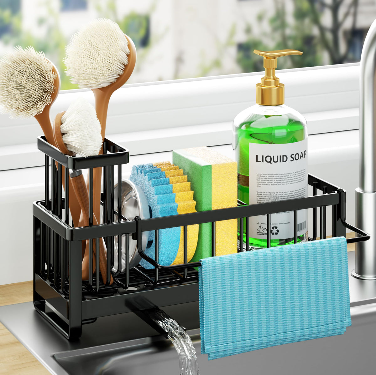 Sponge Holder for Kitchen Sink