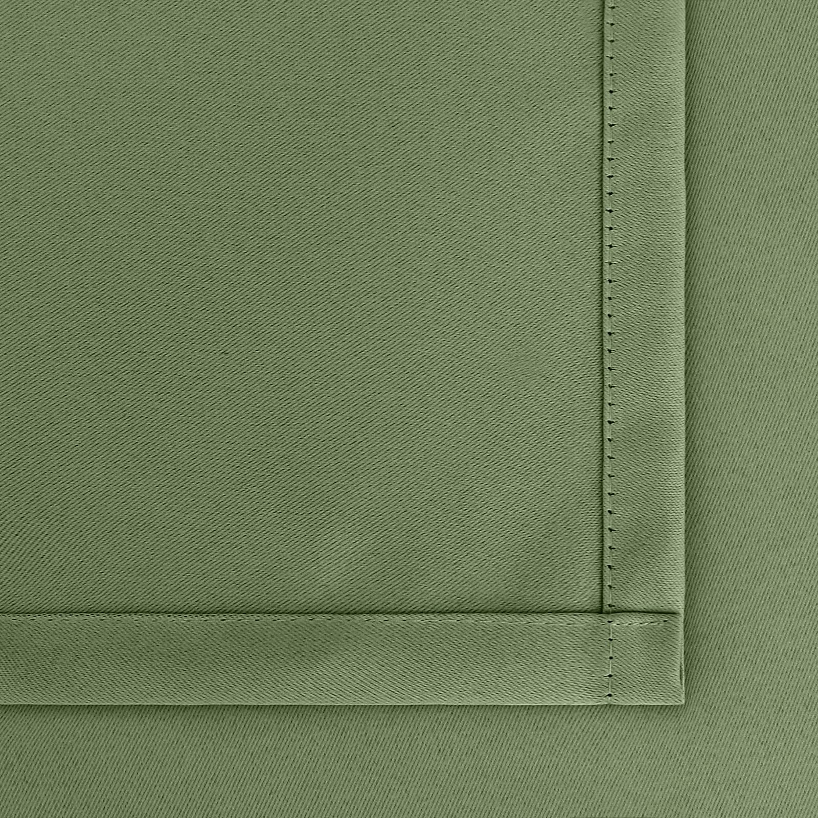 Olive Green Blackout Curtains 90 Inch Length for Living Room Spring Decor (2 Count)