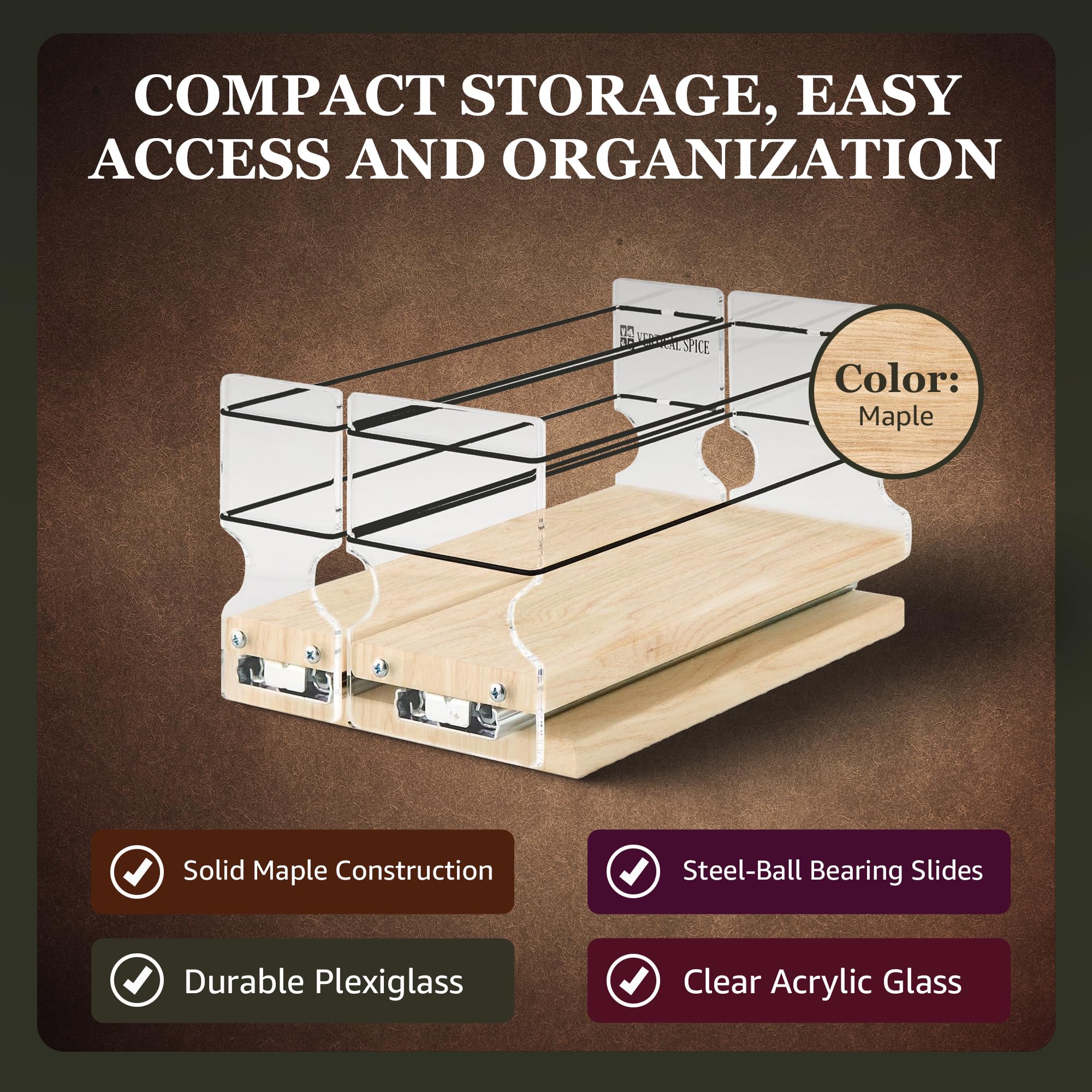 Combo Spice Rack Drawer