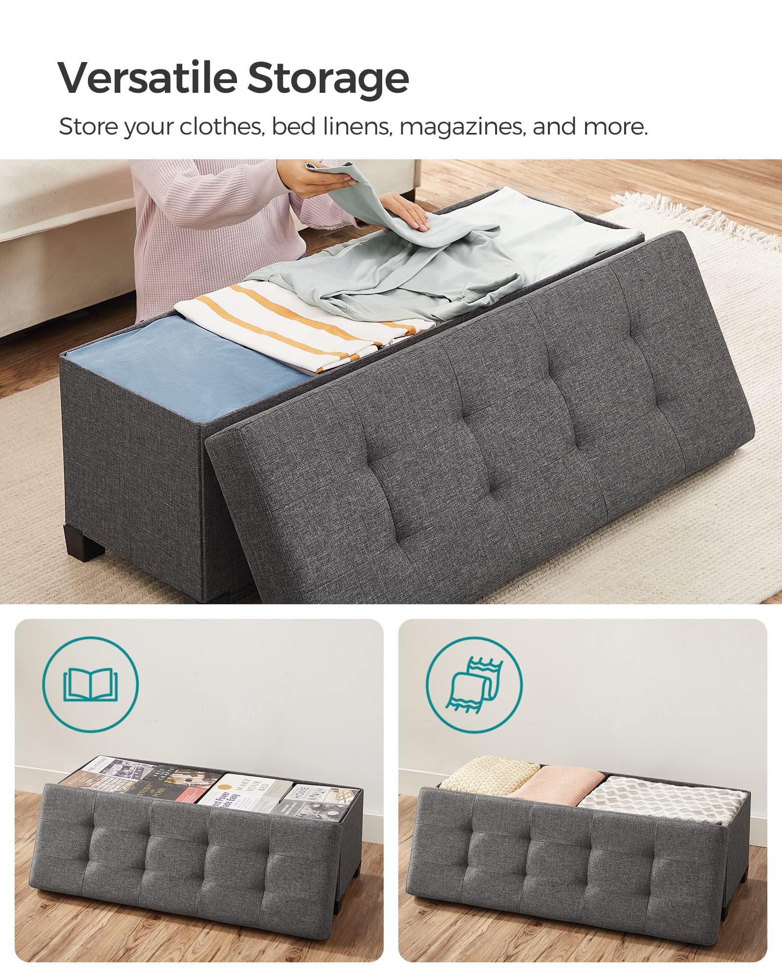 Storage Ottoman Bench