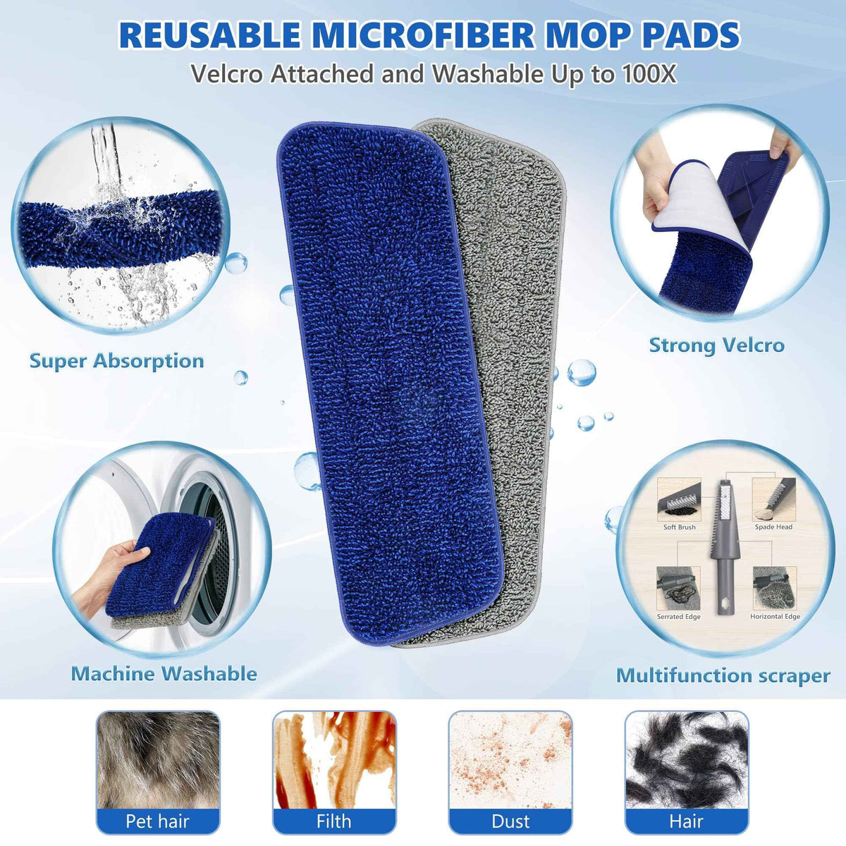 Spray Mops for Floor Cleaning
