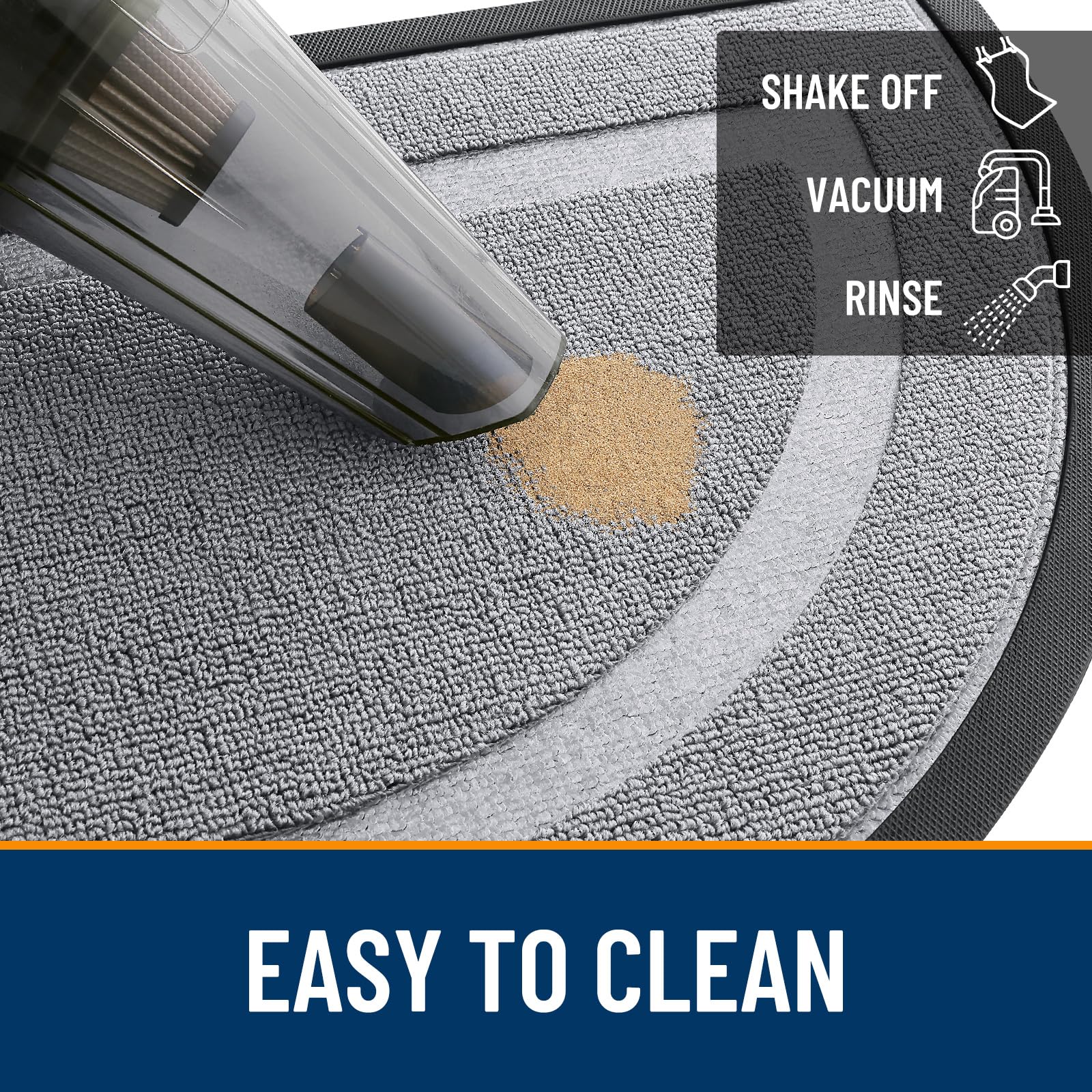 Half Circle Front Door Mat Outside 71x23 All
