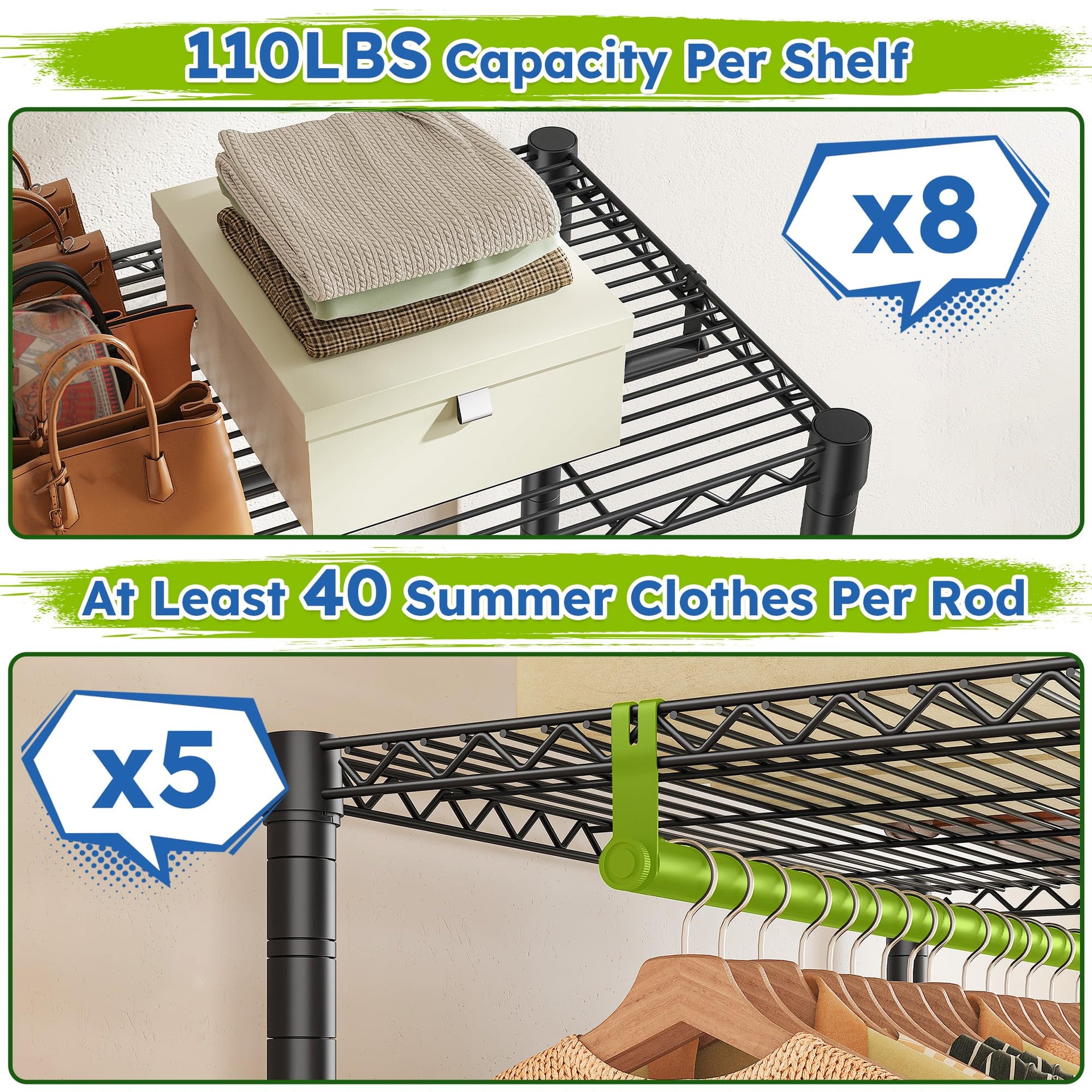 Clothes Rack Heavy Duty