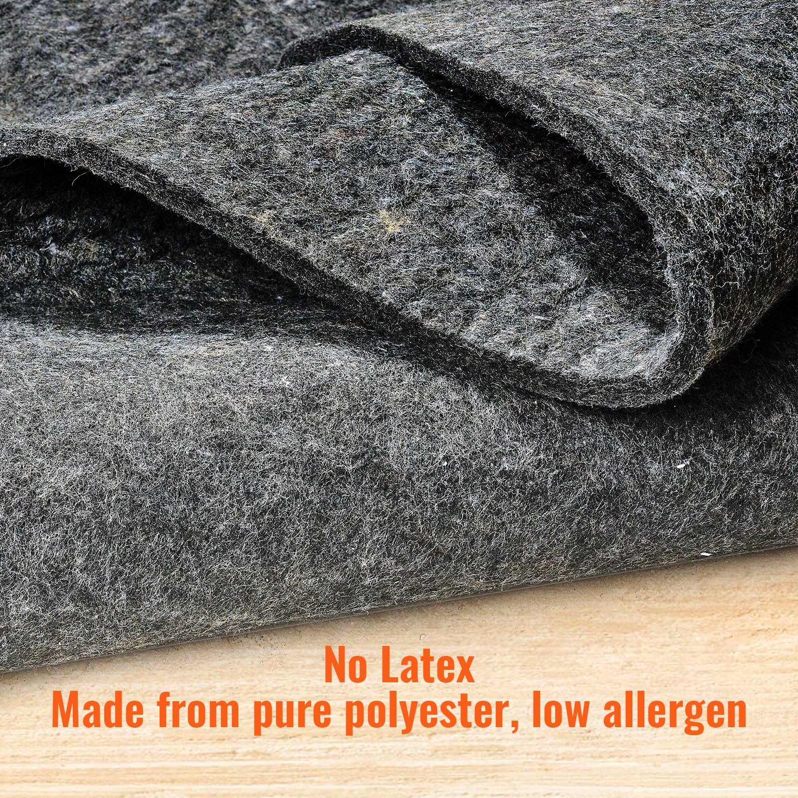 Rug Pad 1 2" Thick 72" x 48"