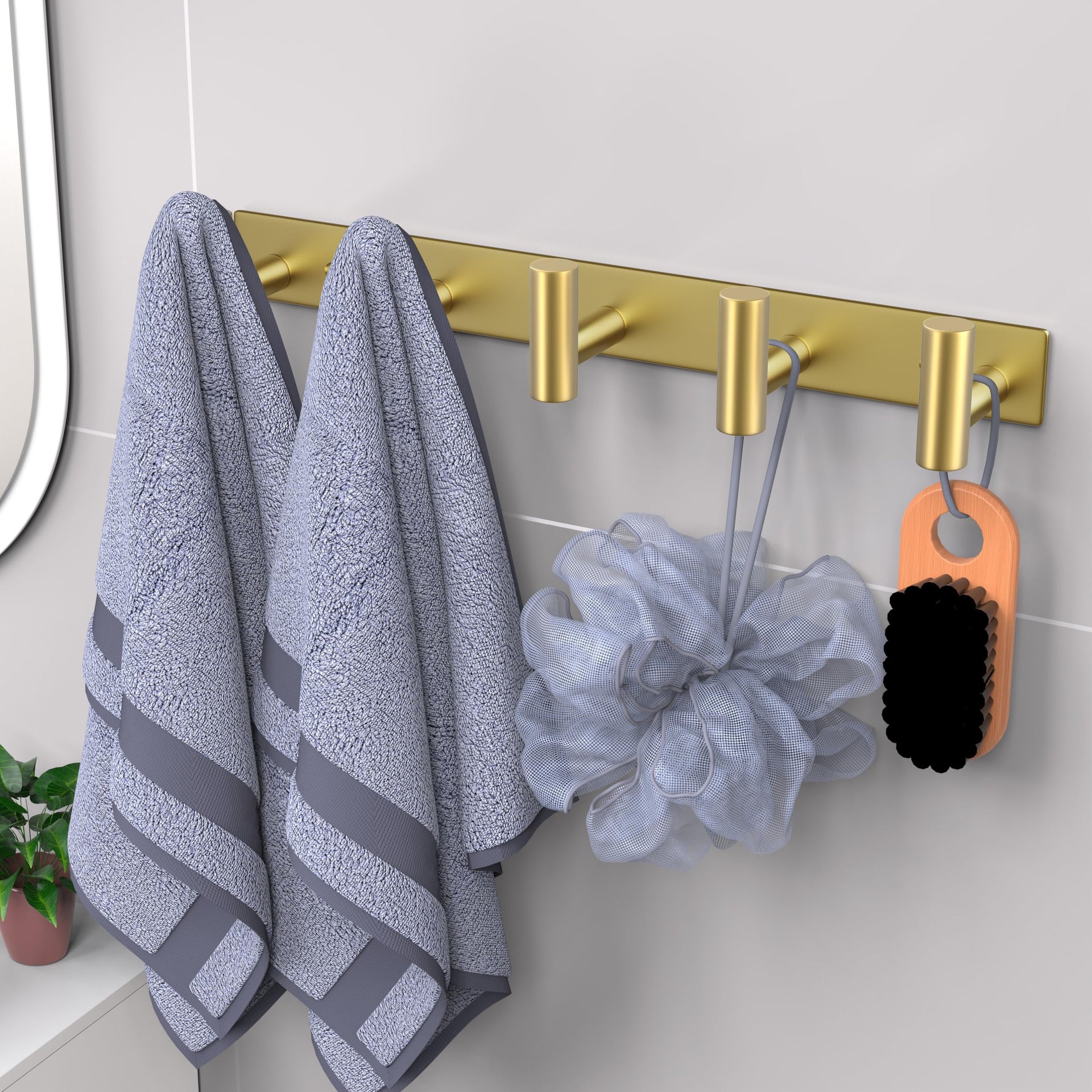 Hat and Coat Wall Mount Rack