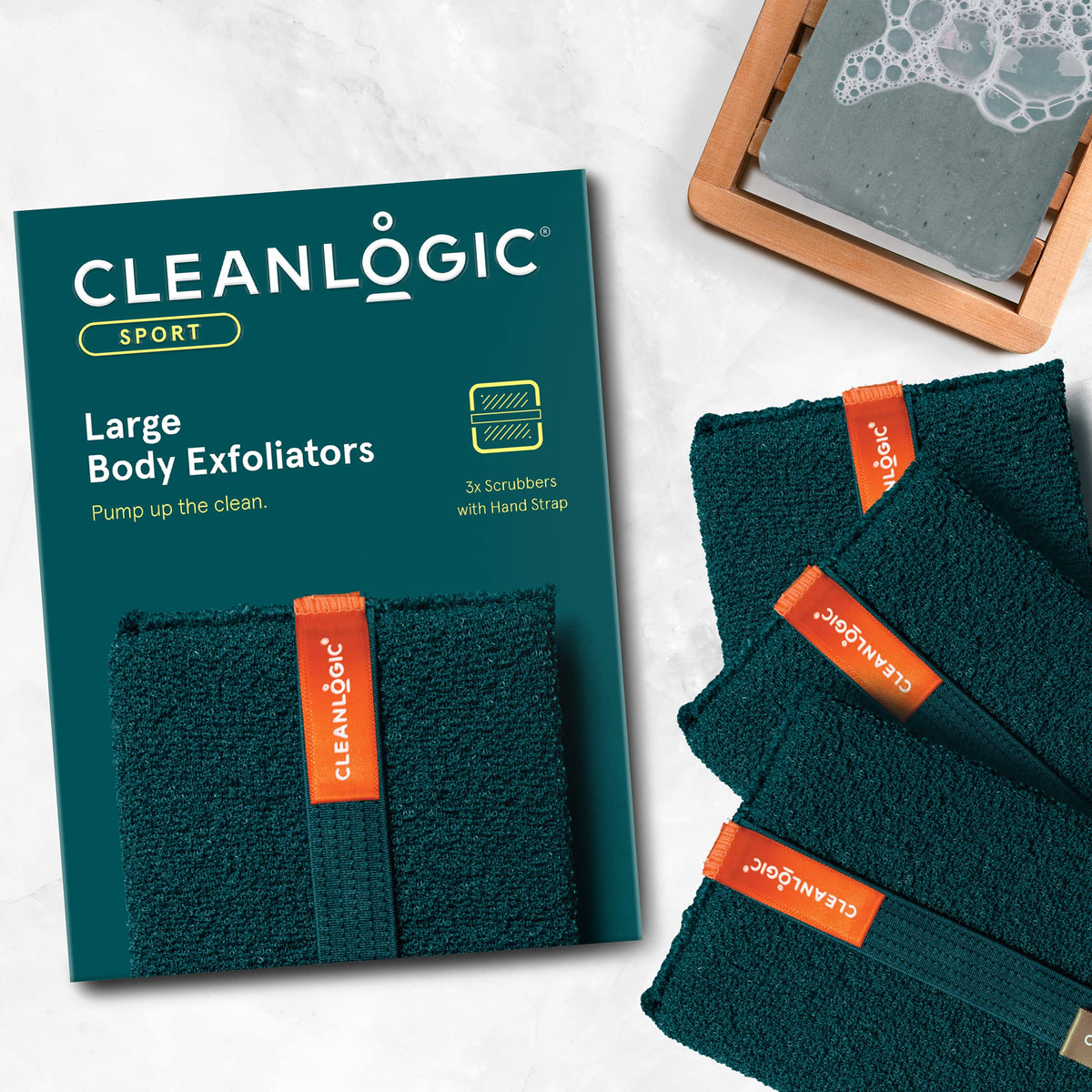 Sport Exfoliating Body Scrubber
