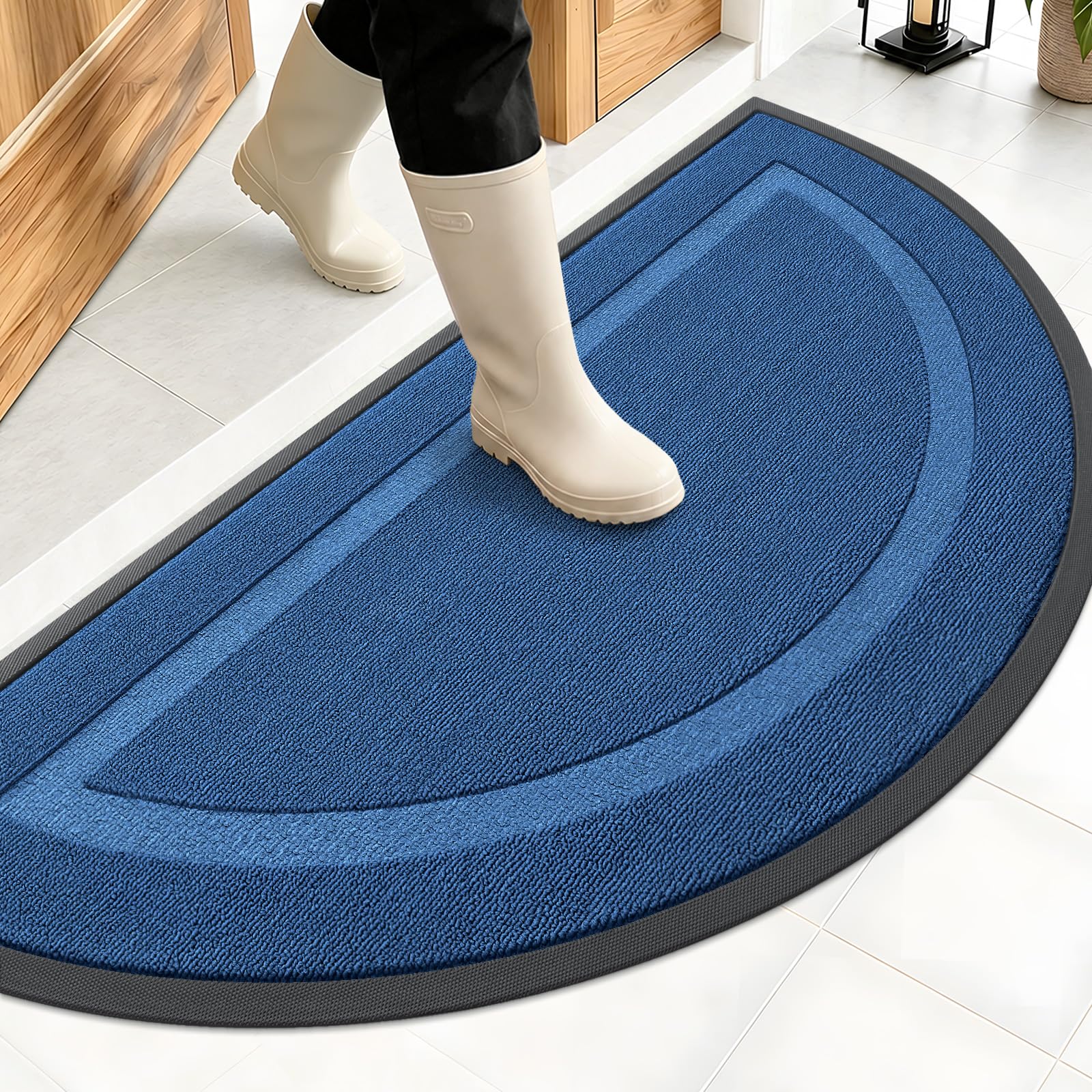 Half Circle Front Door Mat Outside 47x23 All