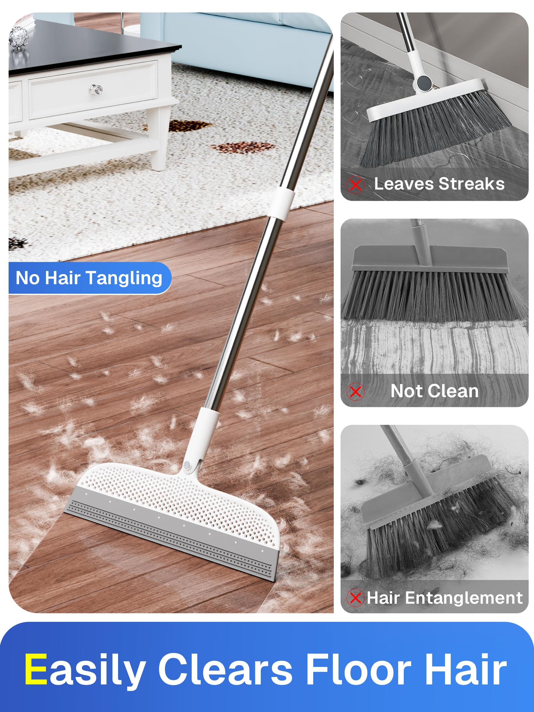 Silicone Floor Squeegee