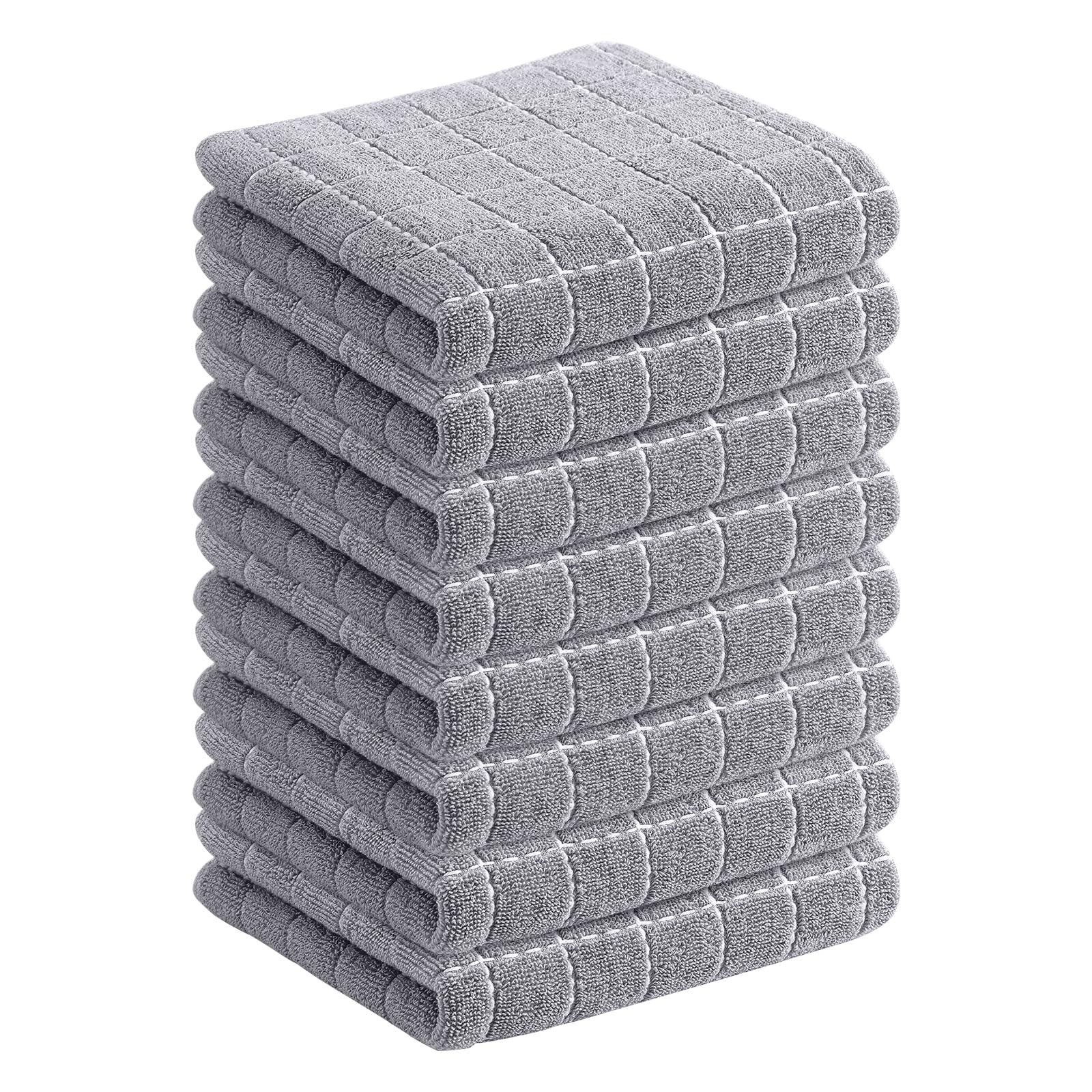 100% Cotton Terry Kitchen Towels (8 Count)