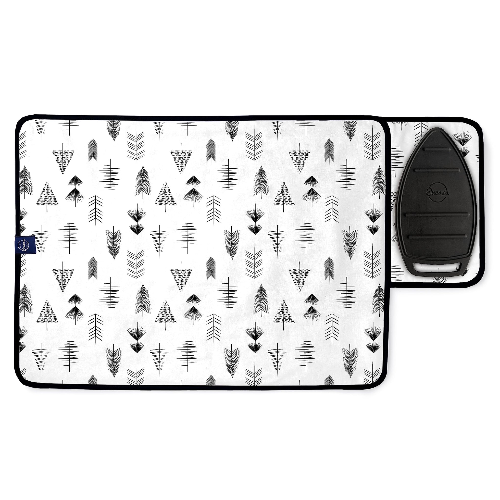 Ironing Mat Heat Resistant Pad 28"x20" Black Arrow
