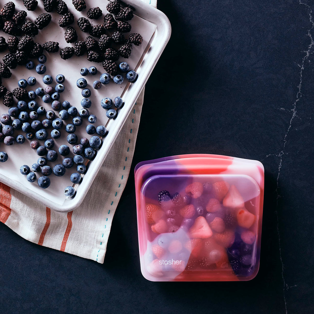Silicone Reusable Food Storage Bags