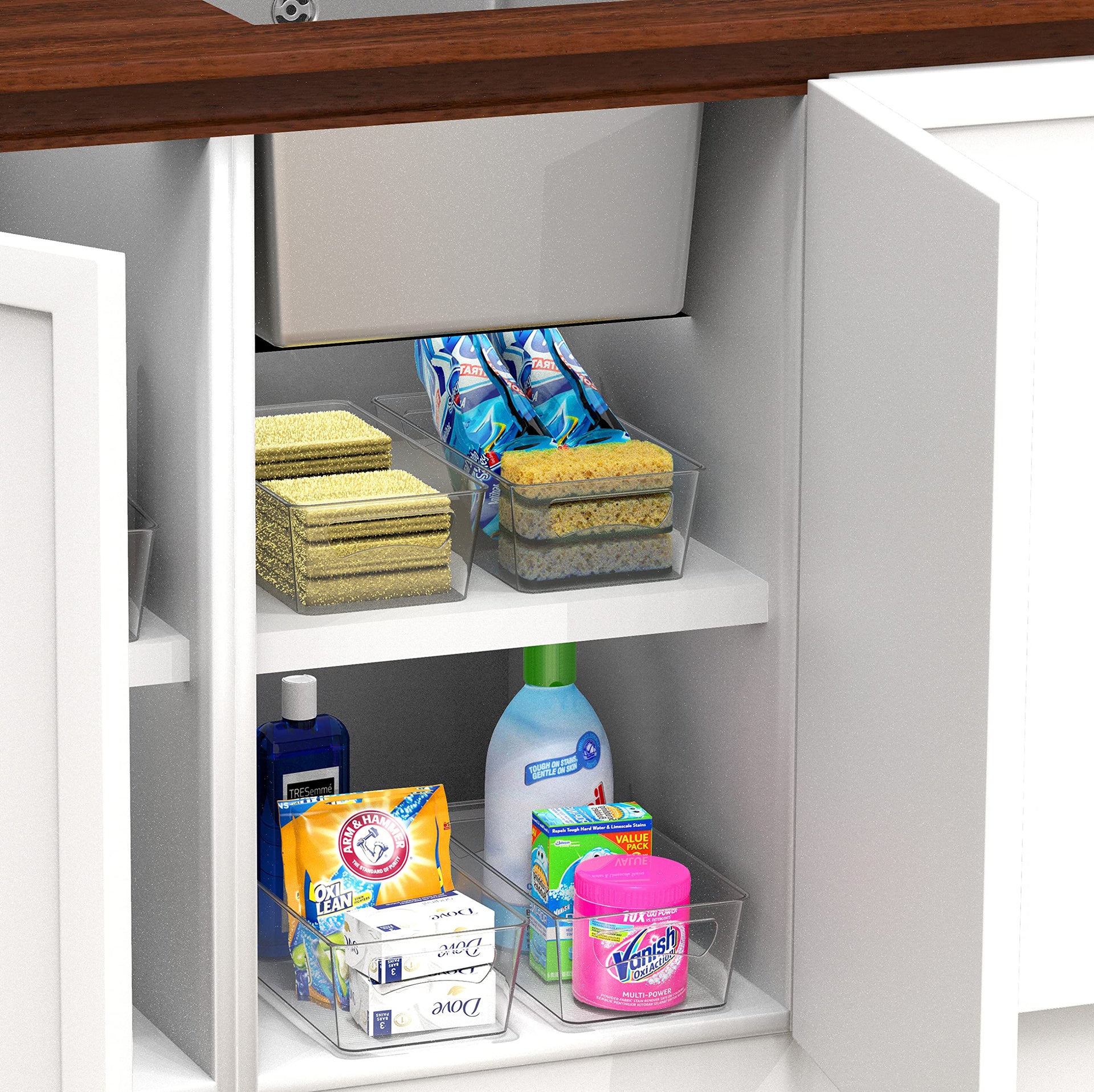 Clear Fridge Organizer Bin Storage