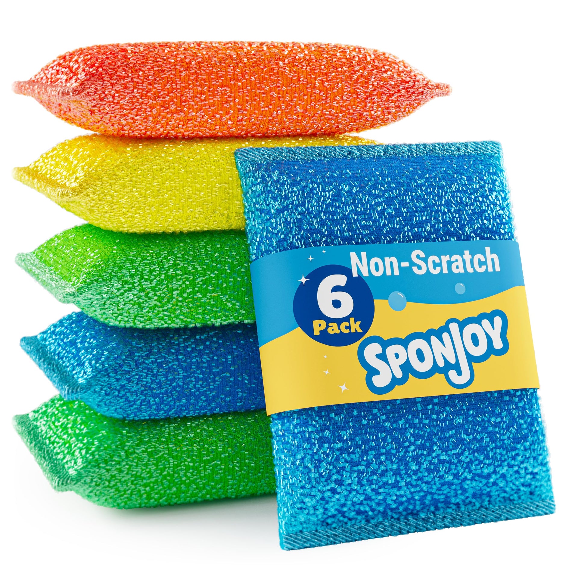 6 Pack Dish Sponges Kitchen (6 Count)