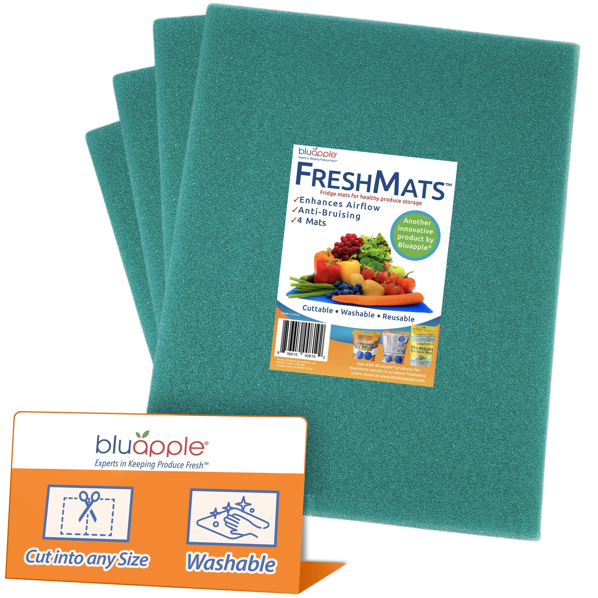 FreshMats Refrigerator Bin Liner (5 Sq Ft)