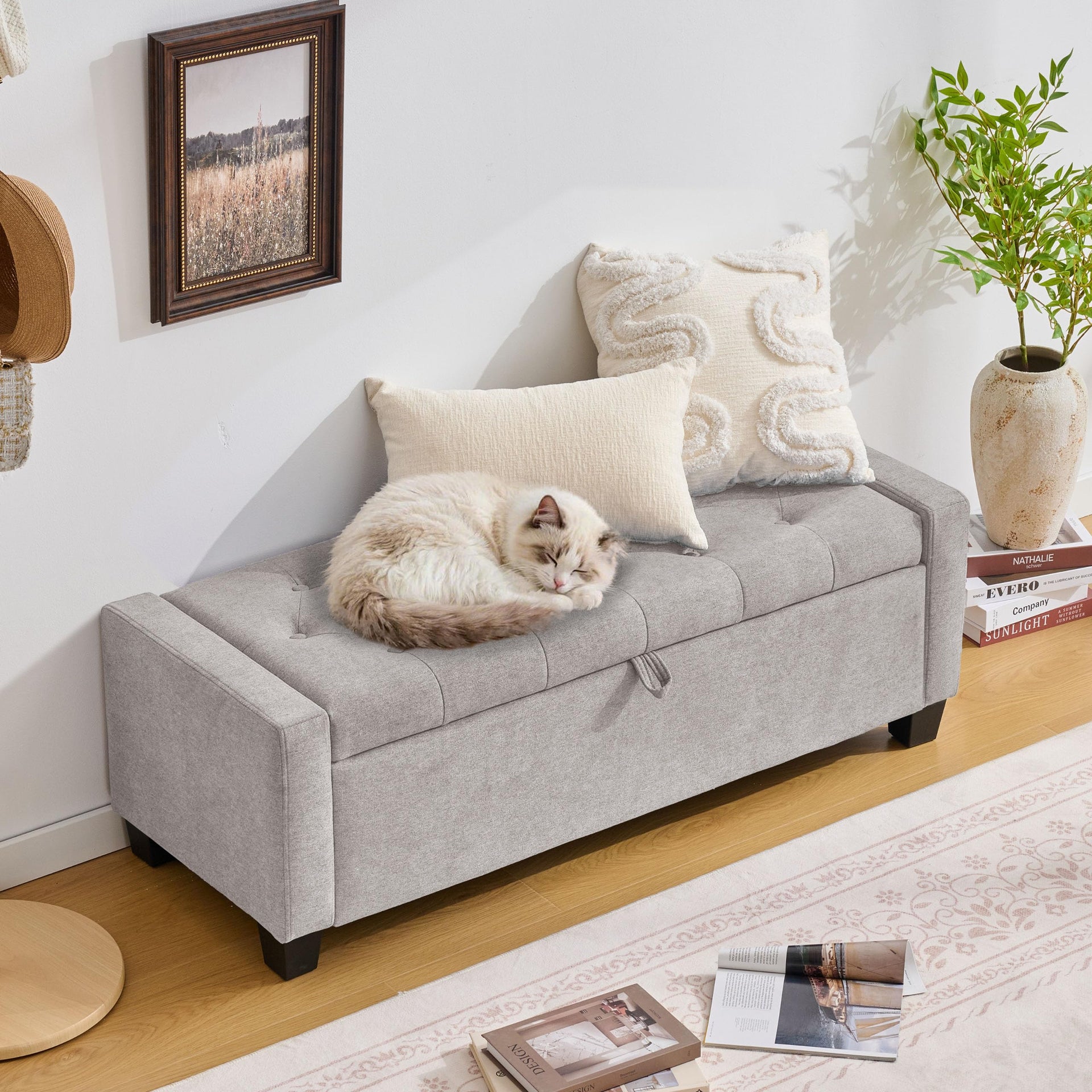 43" Ottoman with Storage