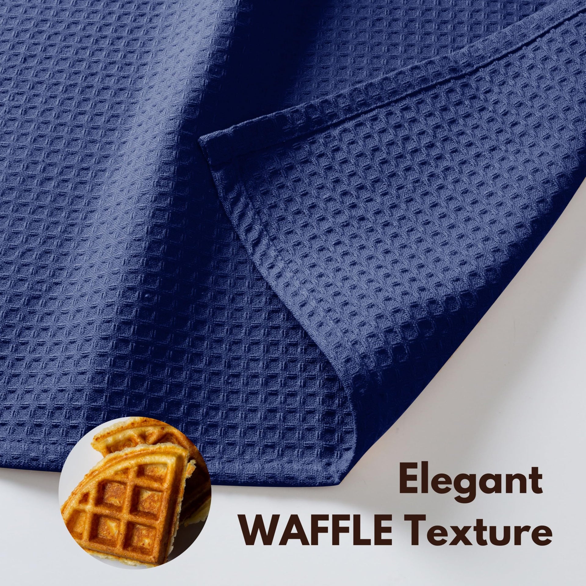 Waffle Kitchen Towels 4 Pack (4 Count)