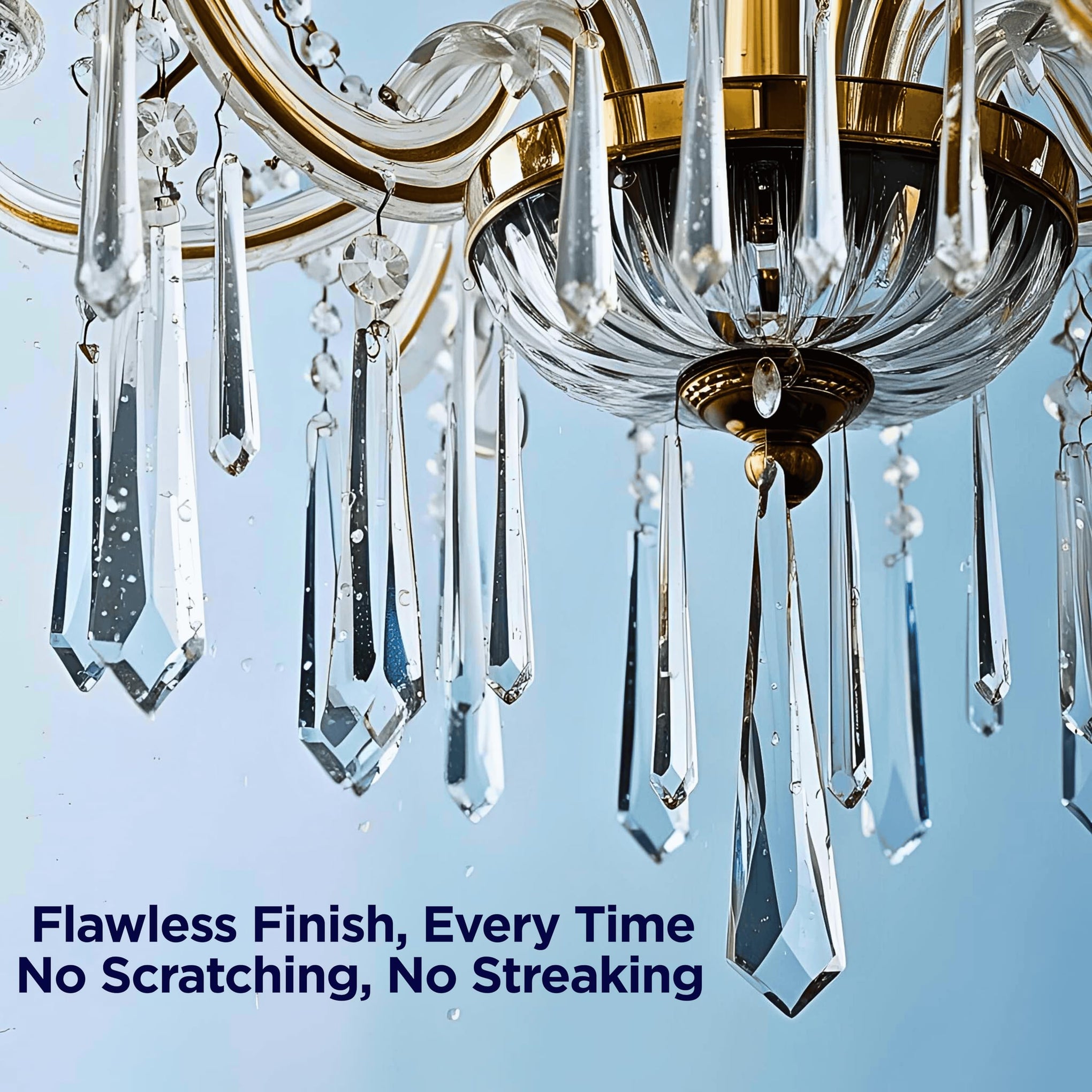 Sparkle Plenty Chandelier Cleaner Drip Dry Spray No Wipe for Dust (32 Fl Oz)