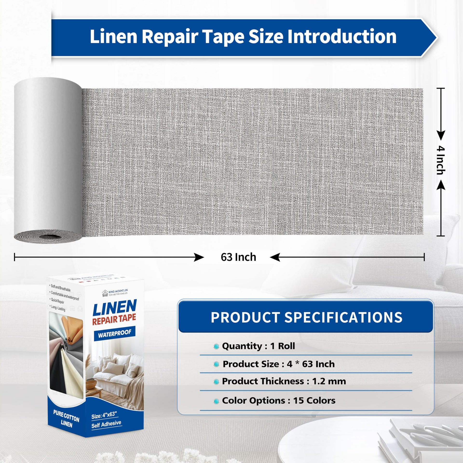 Linen Repair Patches