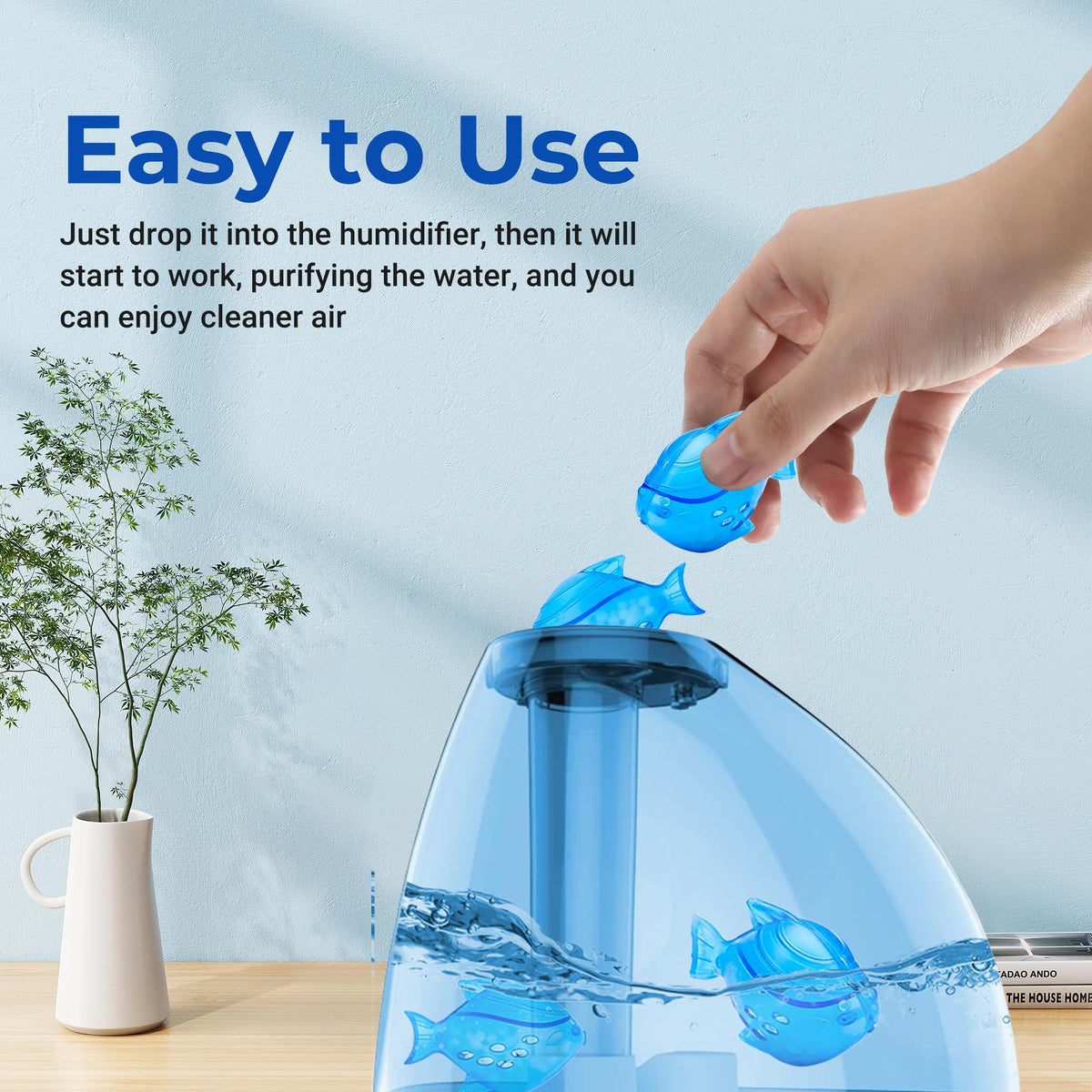 Humidifier Cleaning Fish for Humidifiers and Fish Tanks (6 Count)