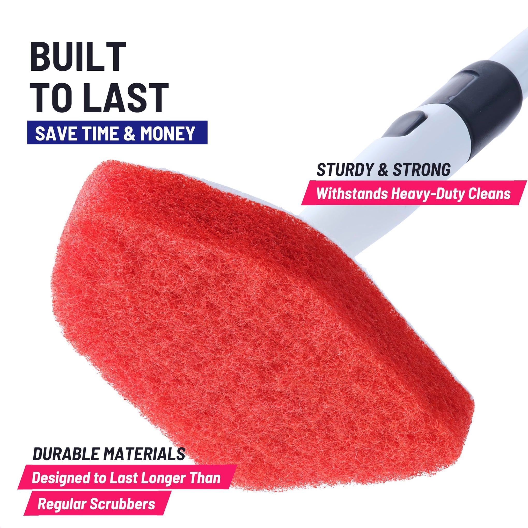 Scrubber Sponge Refill for 3 in 1 Moku Home Shower Scrubber (2 Count)