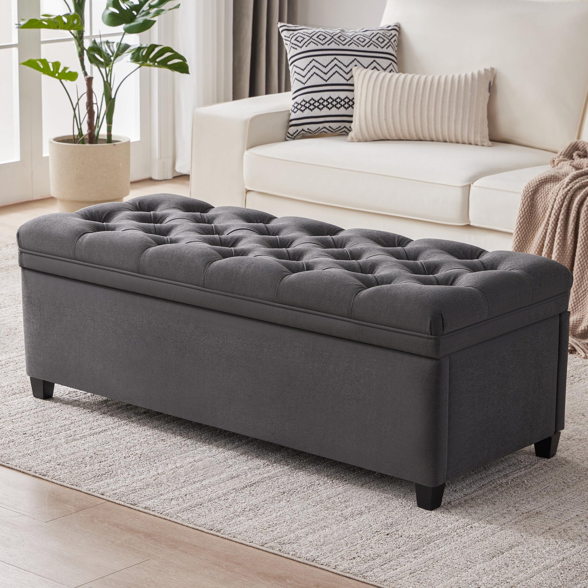 50 Inch Large Storage Ottoman