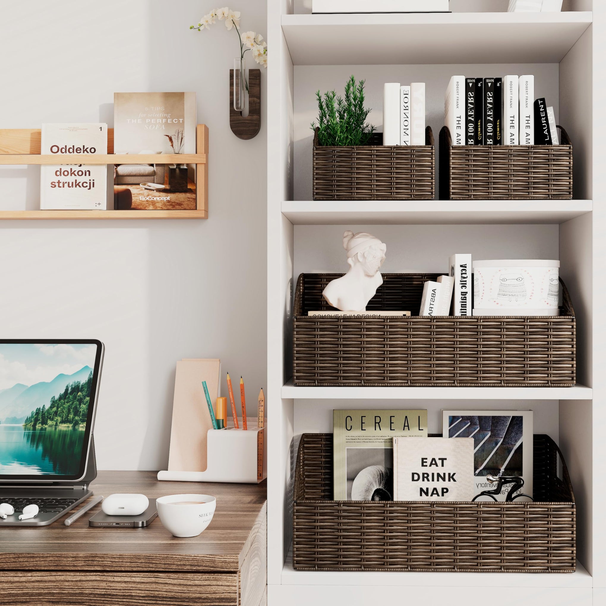 Pantry Baskets for Organizing (3 Count)