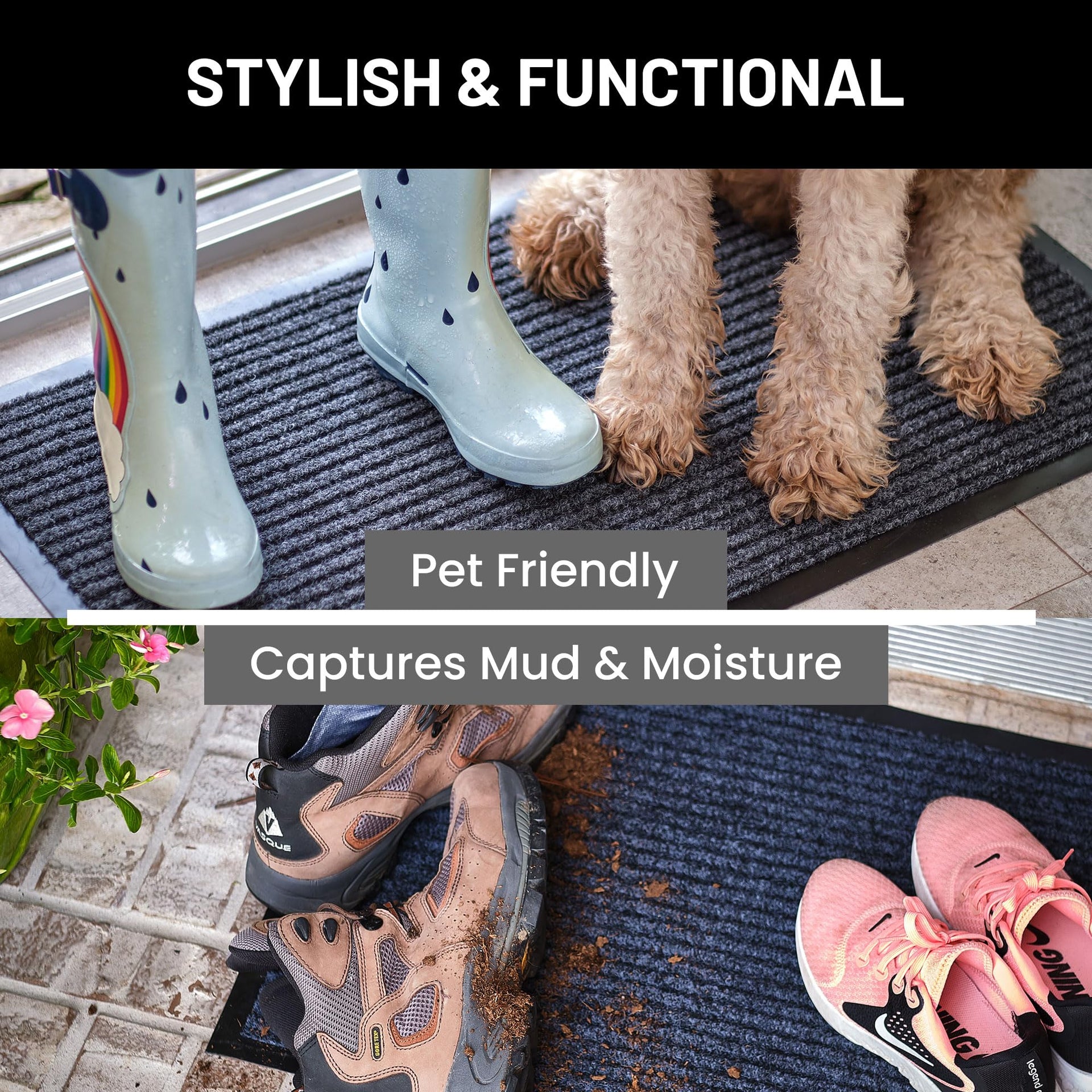 Front Door Mat (2 Count)