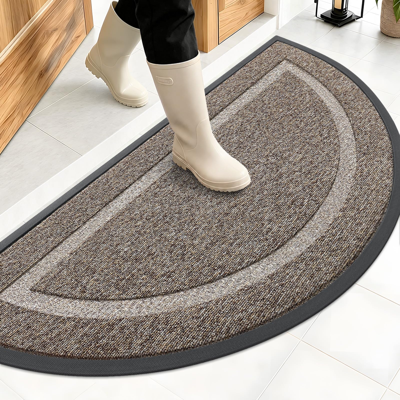 Half Circle Front Door Mat Outside 47x23 All