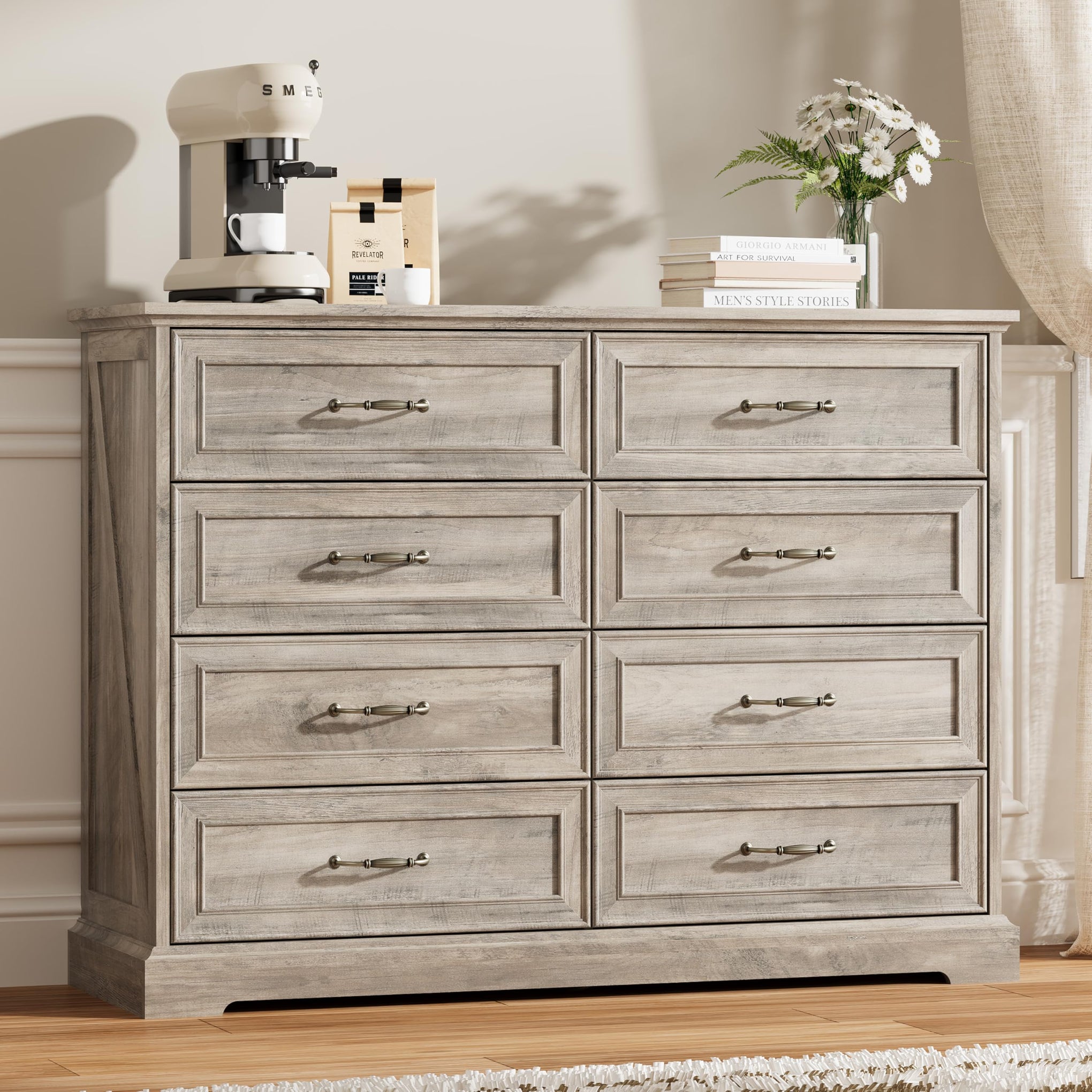 8 Drawer Dresser for Bedroom