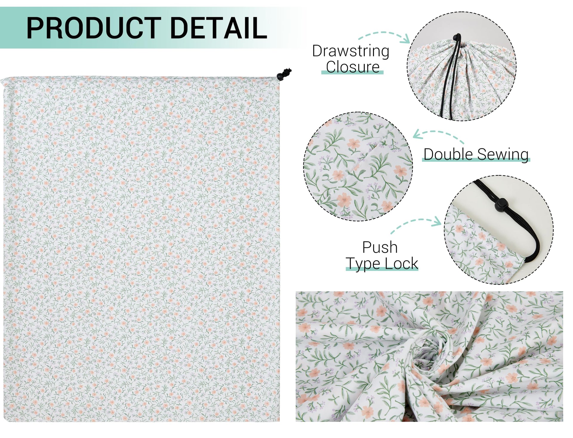 Bulk Travel Laundry Bag (24 Count)