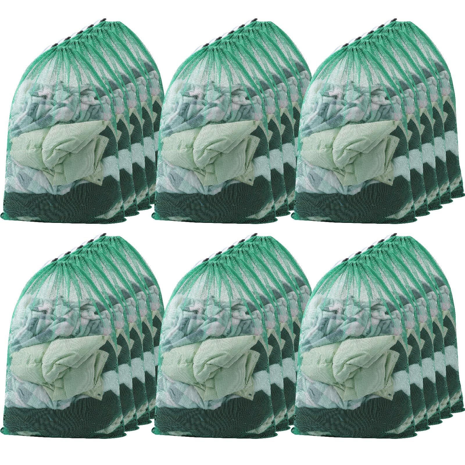 30 Pack Large Mesh Laundry Bags (30 Count)