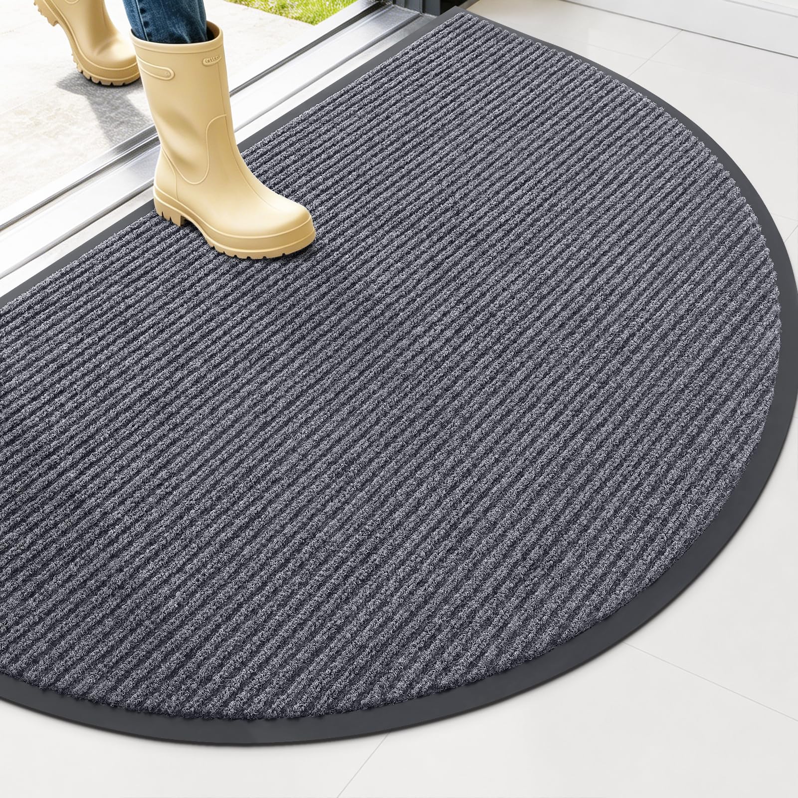 Half Circle Front Door Mat 47x30