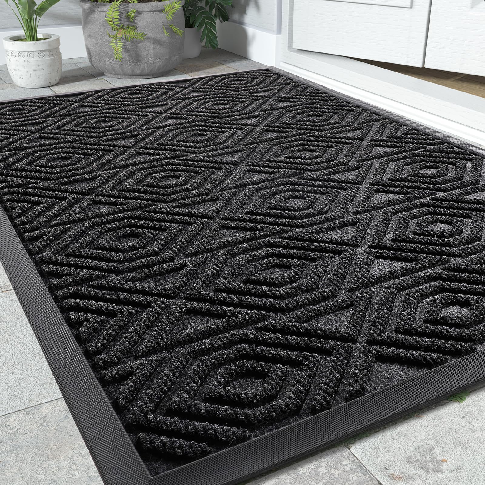 Door Mat Outdoor Indoor Entrance Welcome Mat