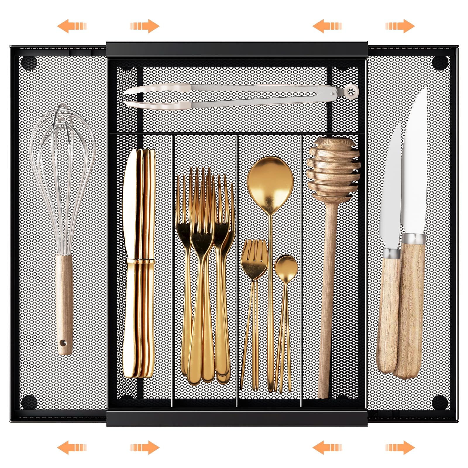 expandable silverware tray