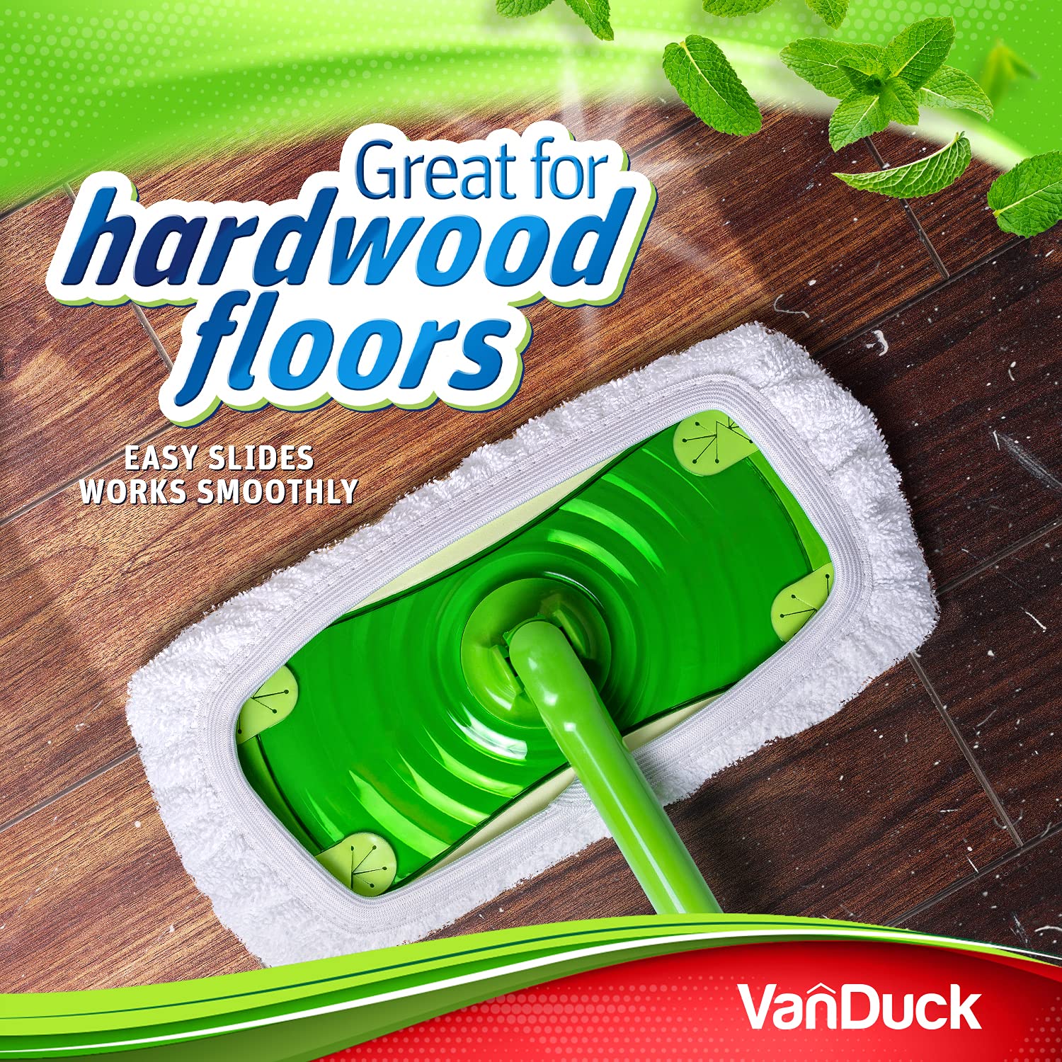 Reusable 100% Cotton Mop Pads for Swiffer Sweeper (8 Count)