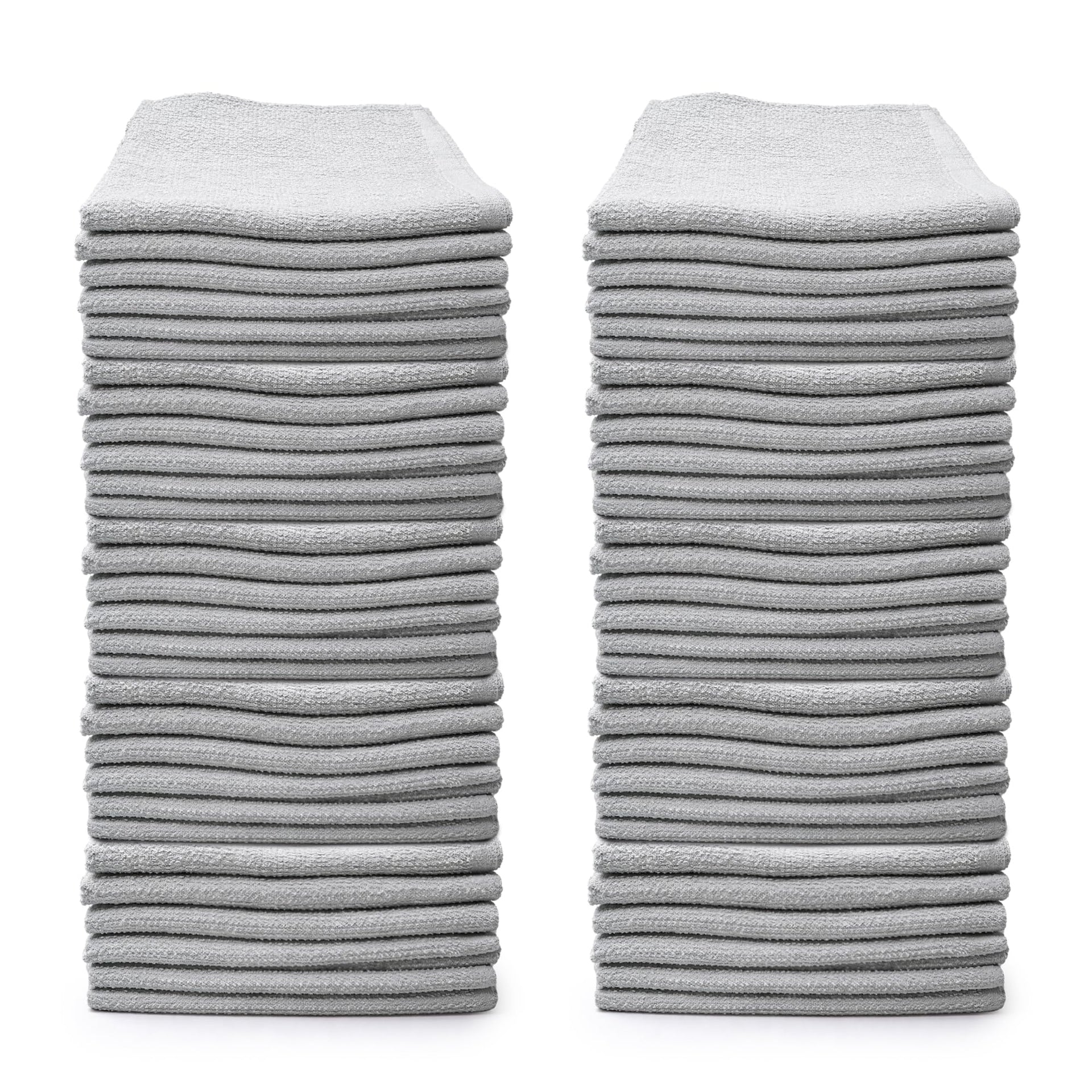 Angel-in-Armor White Terry Cloth Rags (16” x 19”) – 50lb Bulk Box of 100% Cotton Cleaning Rags – Reclaimed Towels for Plumbers, Shop Use, Janitorial, and Commercial Cleaning (800 Ounce)