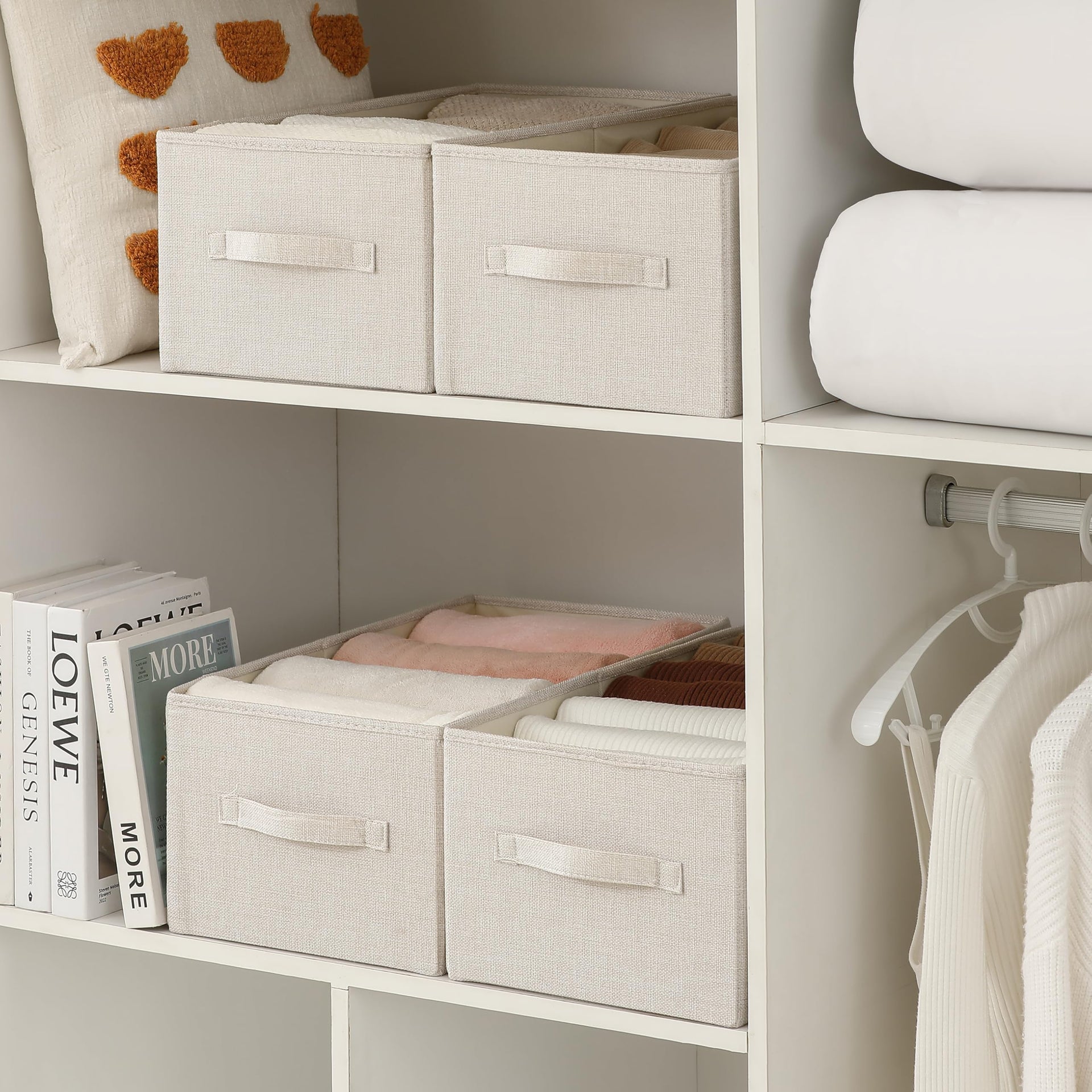 Linen Folding Storage Bins