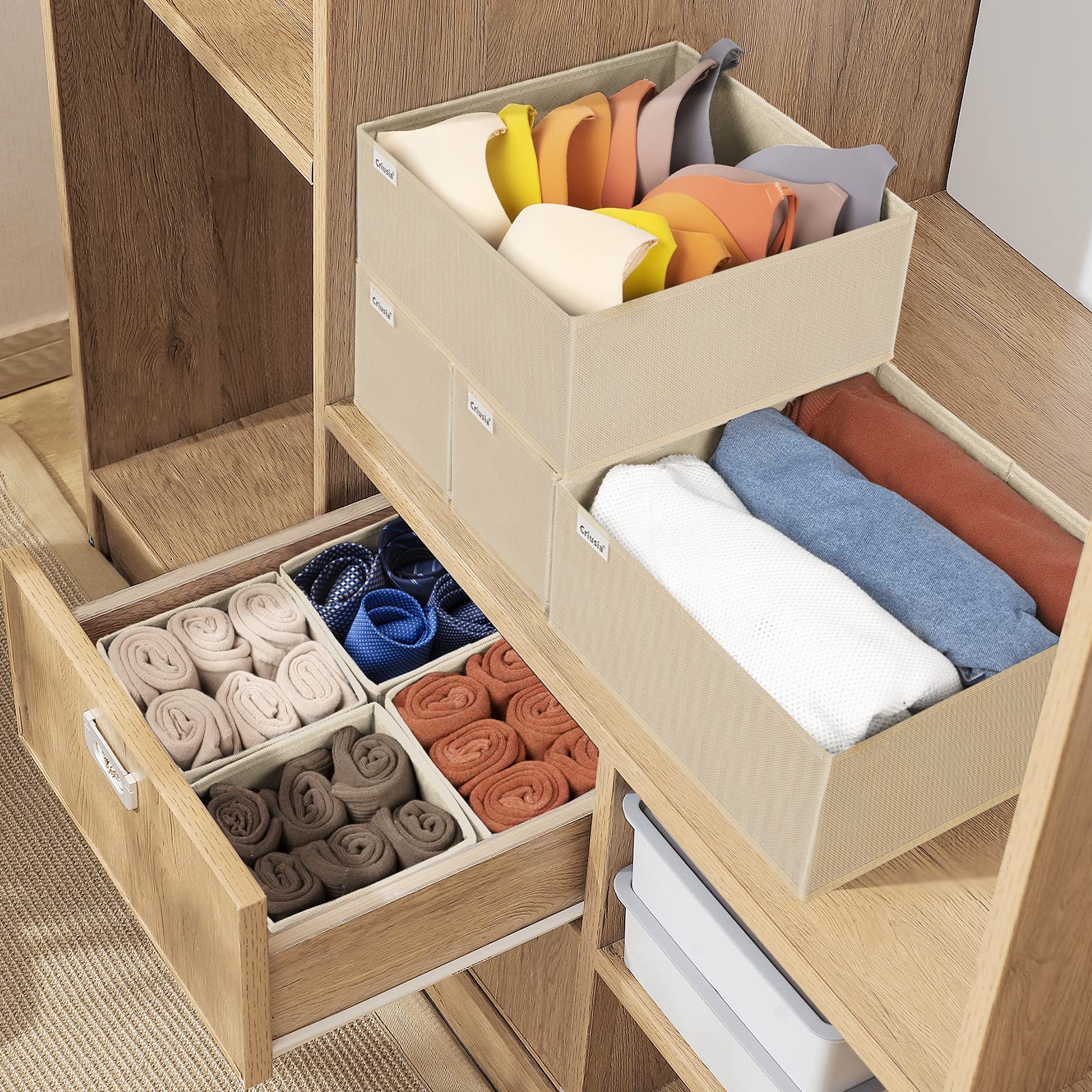 Drawer Organizer Clothes (8 Count)