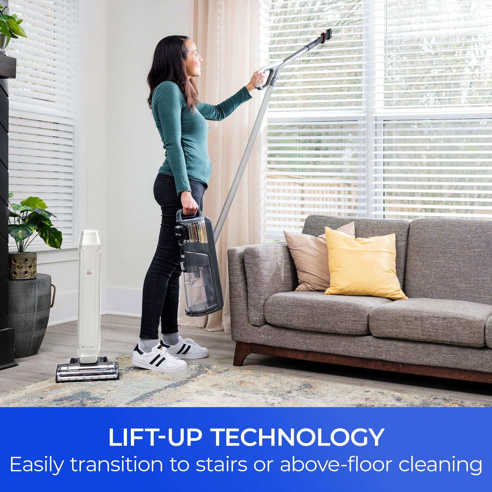 Litening 24V Cordless Upright Vacuum with Hair Eliminator Nozzle